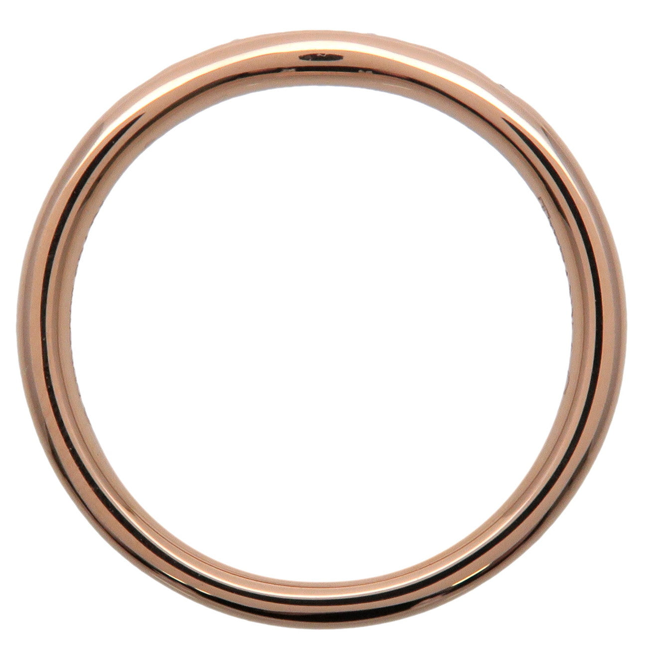 Tiffany&Co. Curved Band 9P Diamond Ring 750PG Rose Gold US4.5 Used