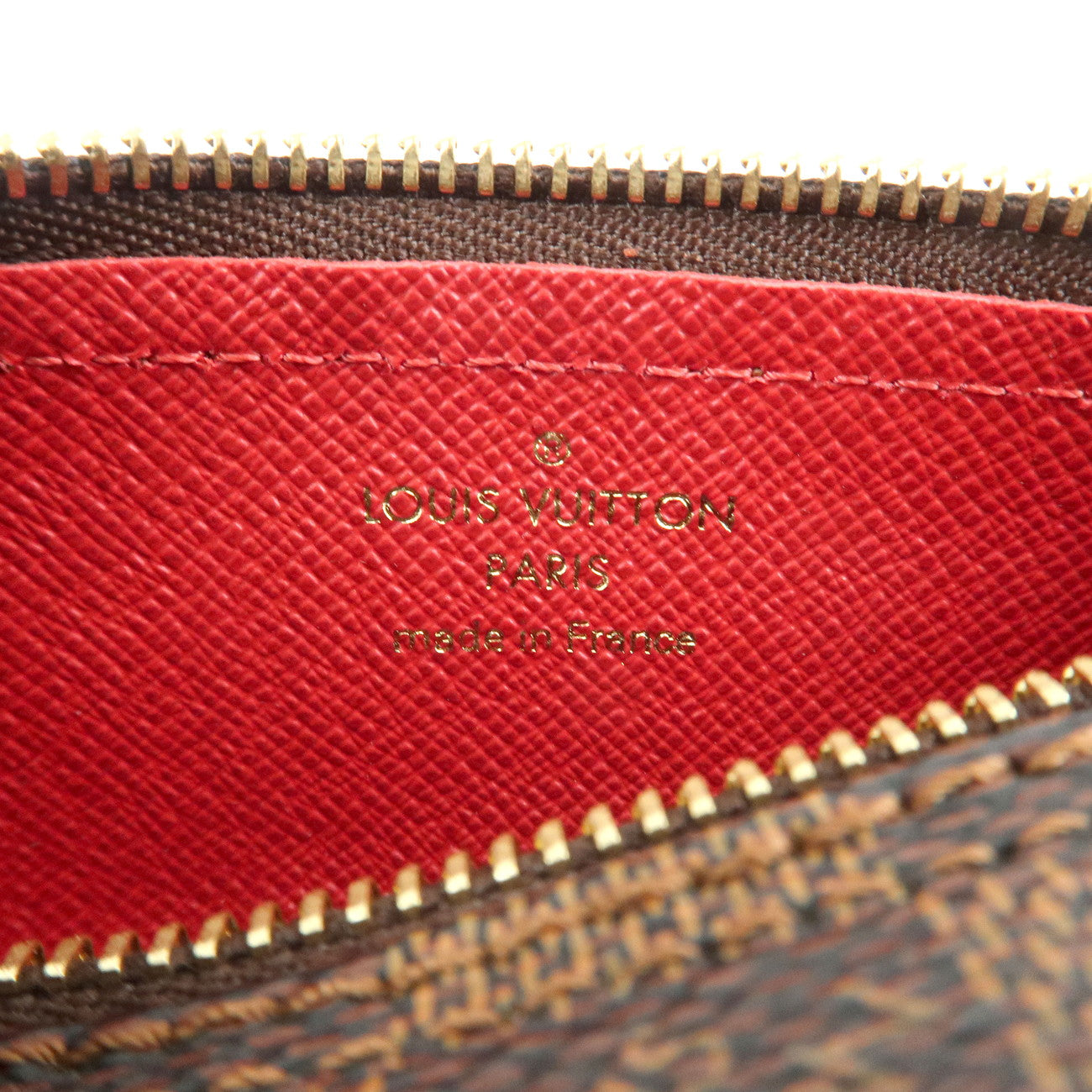 Louis Vuitton Damier Papillon 30 Hand Bag & Pouch Brown N51303 Used