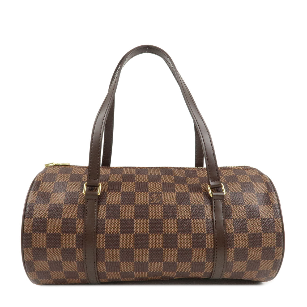 Louis Vuitton Damier Papillon 30 Hand Bag & Pouch Brown N51303 Used