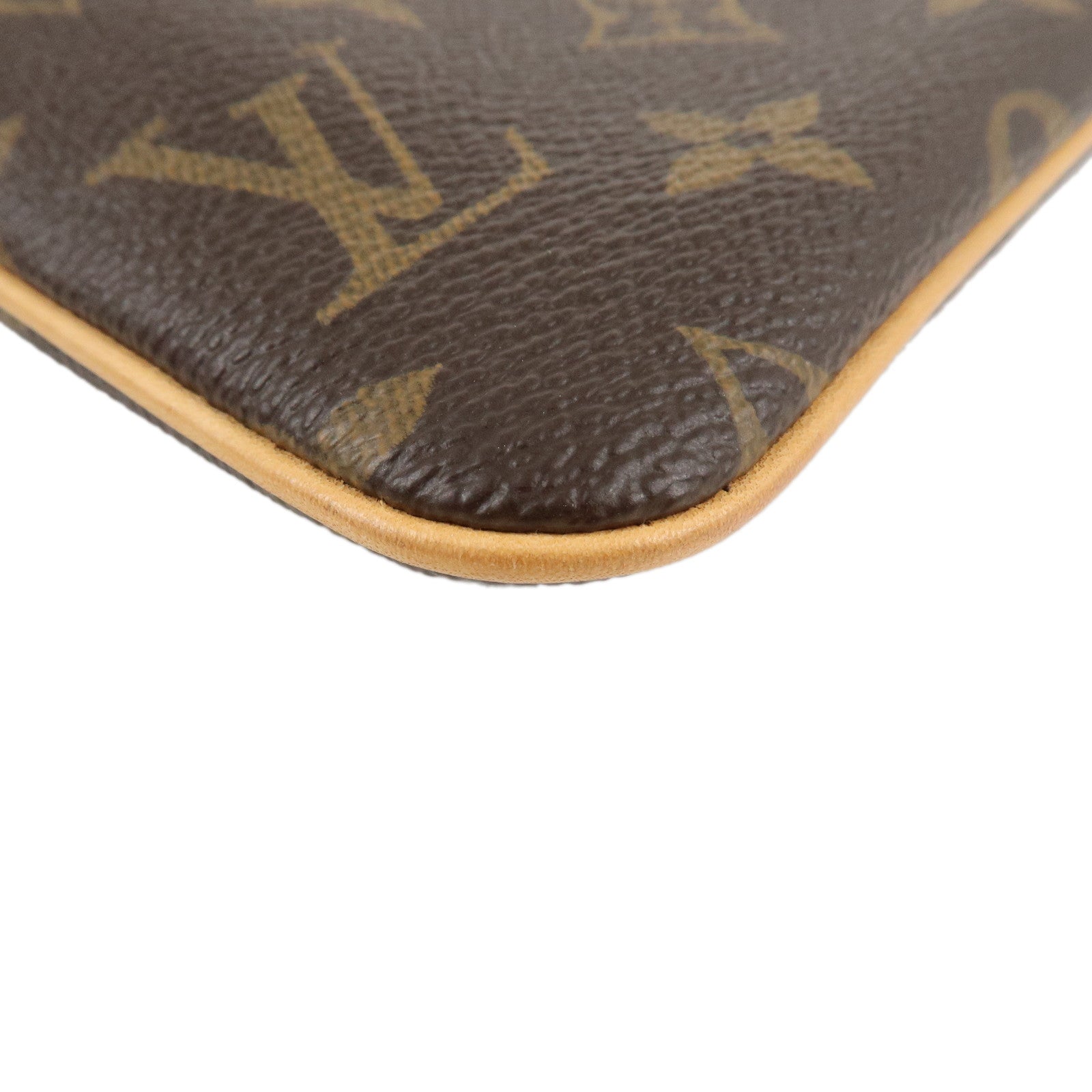 Louis Vuitton Monogram Pochette Milla MM Hand Bag M60094 Used