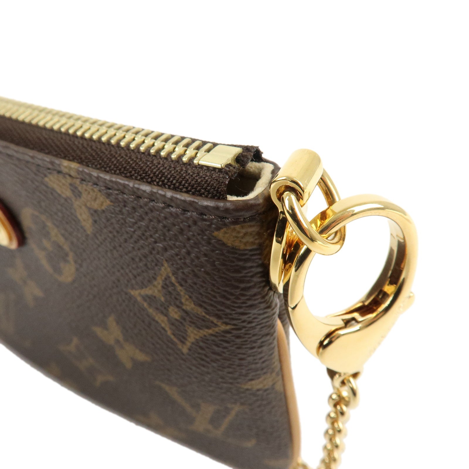Louis Vuitton Monogram Pochette Milla MM Hand Bag M60094 Used