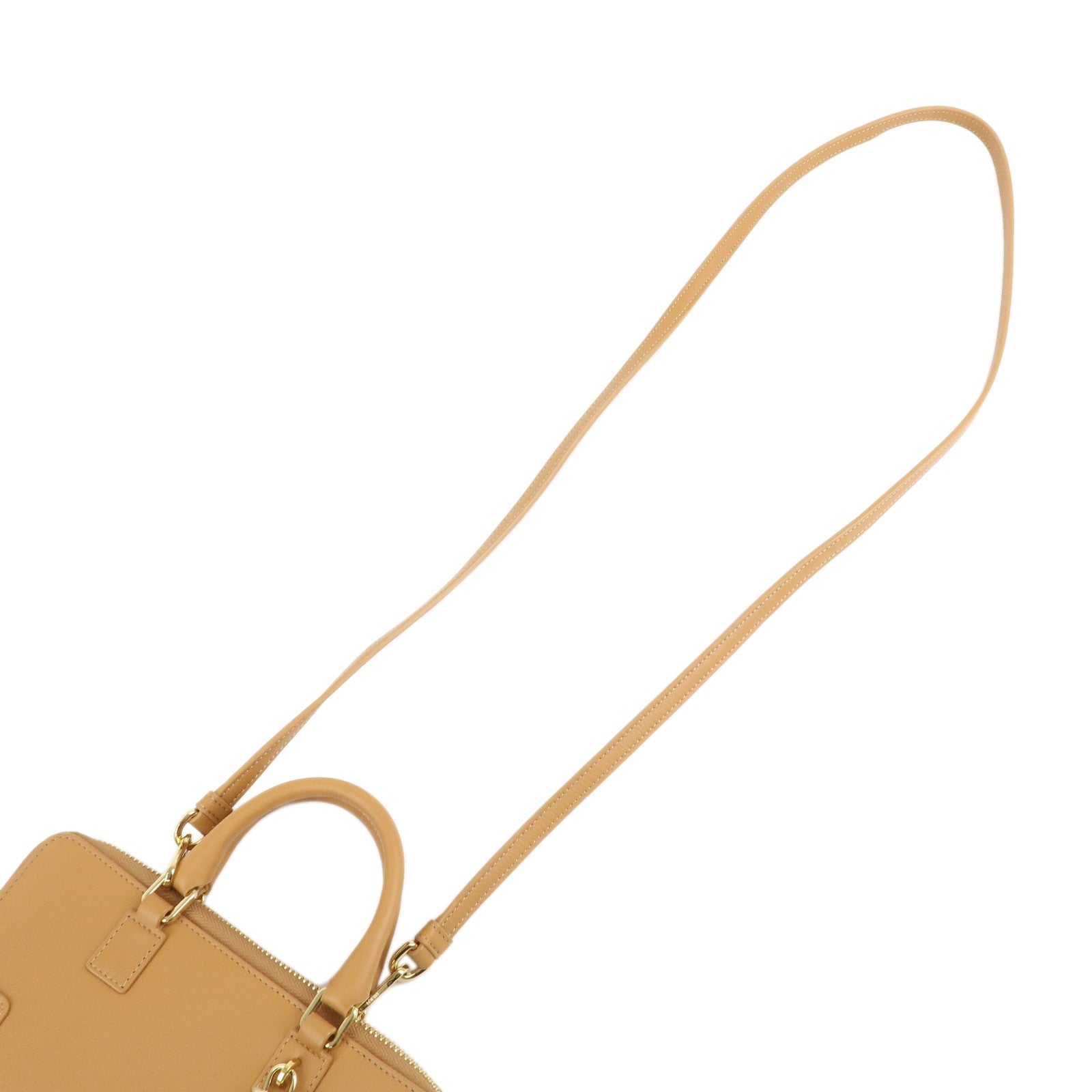 LOEWE Amazona Leather 2Way Shoulder Hand Bag Hand Bag Beige Used