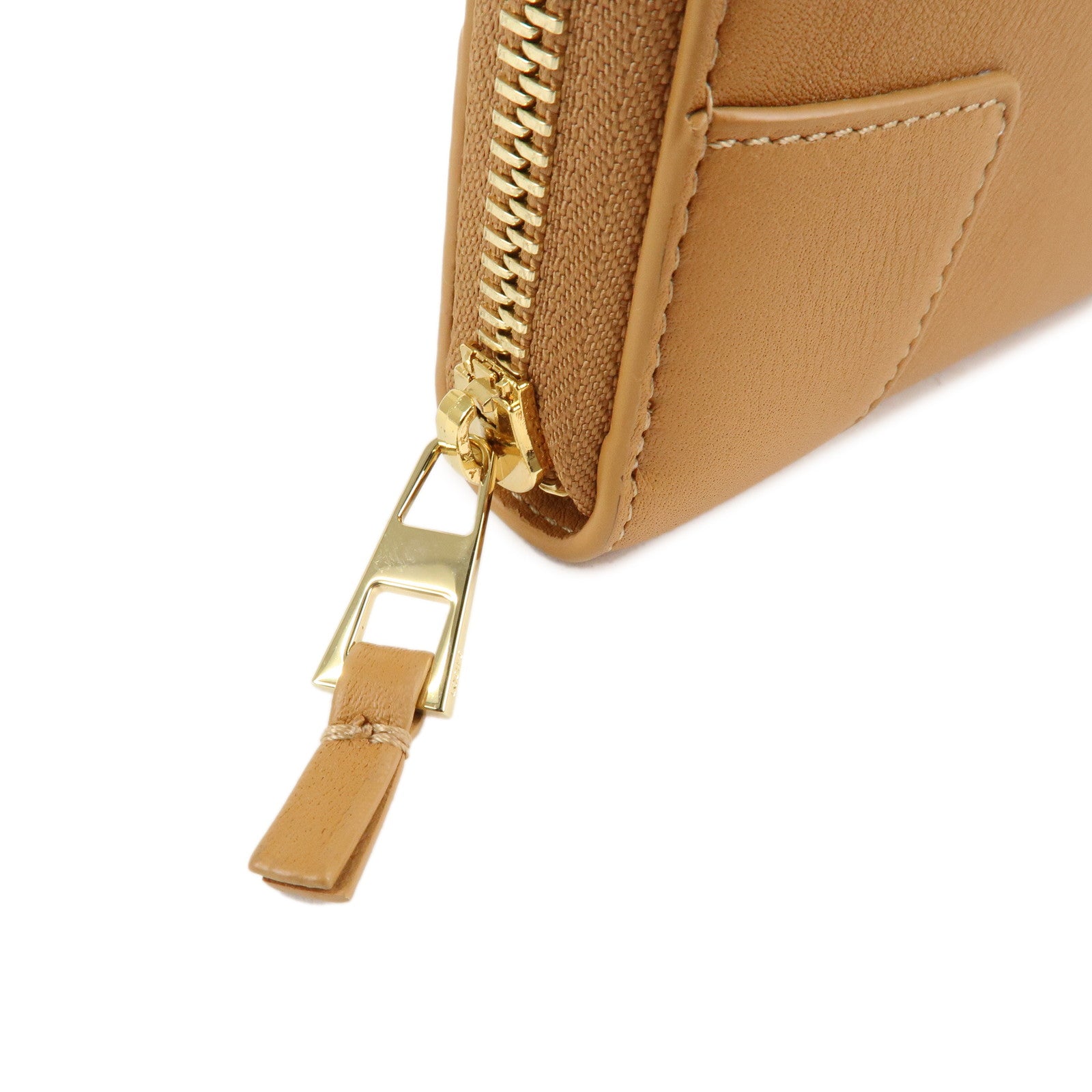 LOEWE Amazona Leather 2Way Shoulder Hand Bag Hand Bag Beige Used