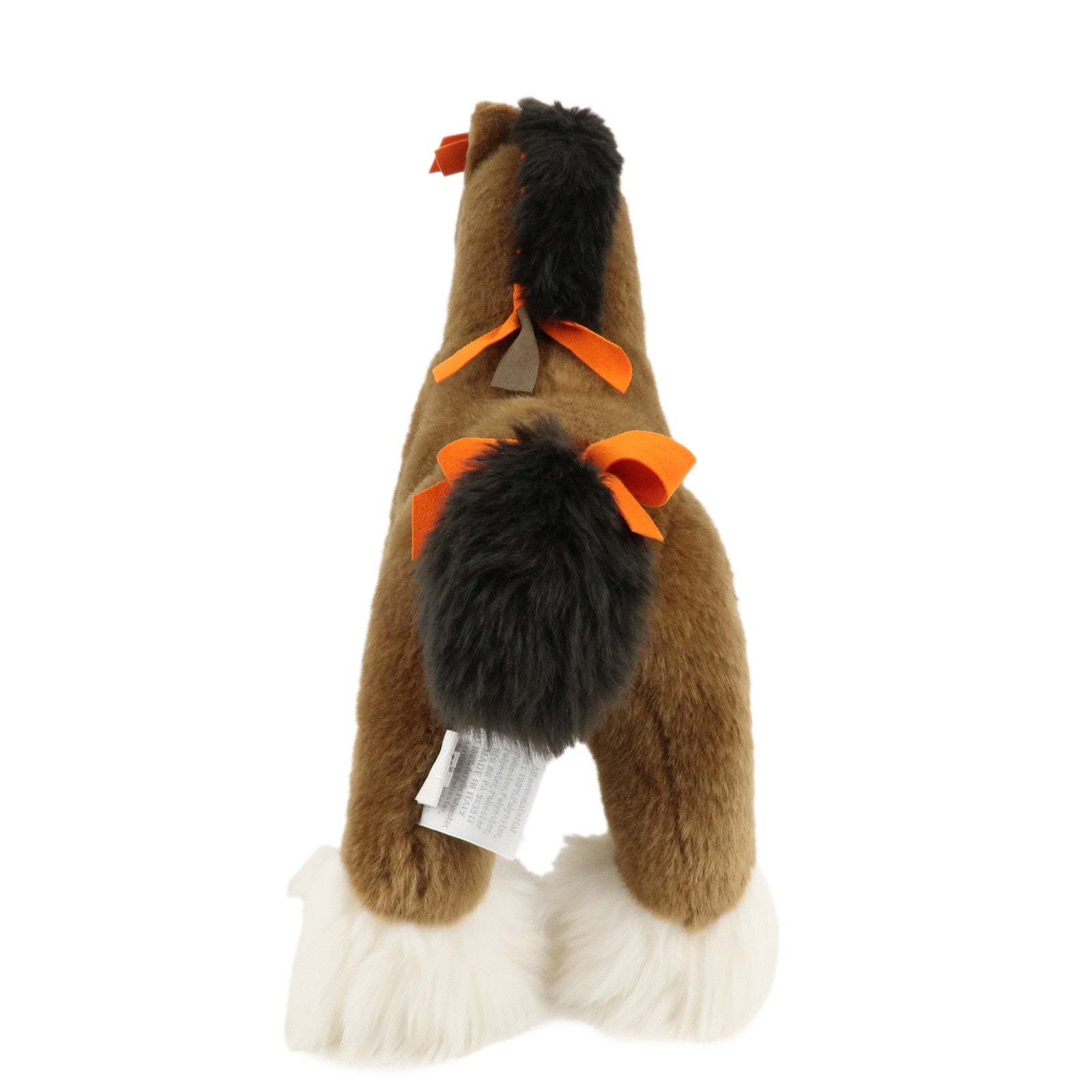 HERMES Elmy PPM Stuffed Hourse Animal Aclyric Polyester Used