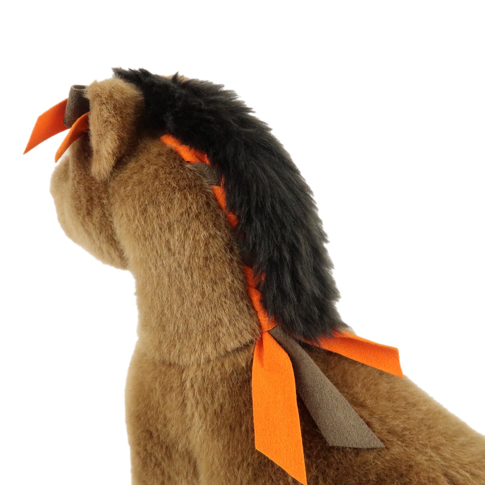 HERMES Elmy PPM Stuffed Hourse Animal Aclyric Polyester Used