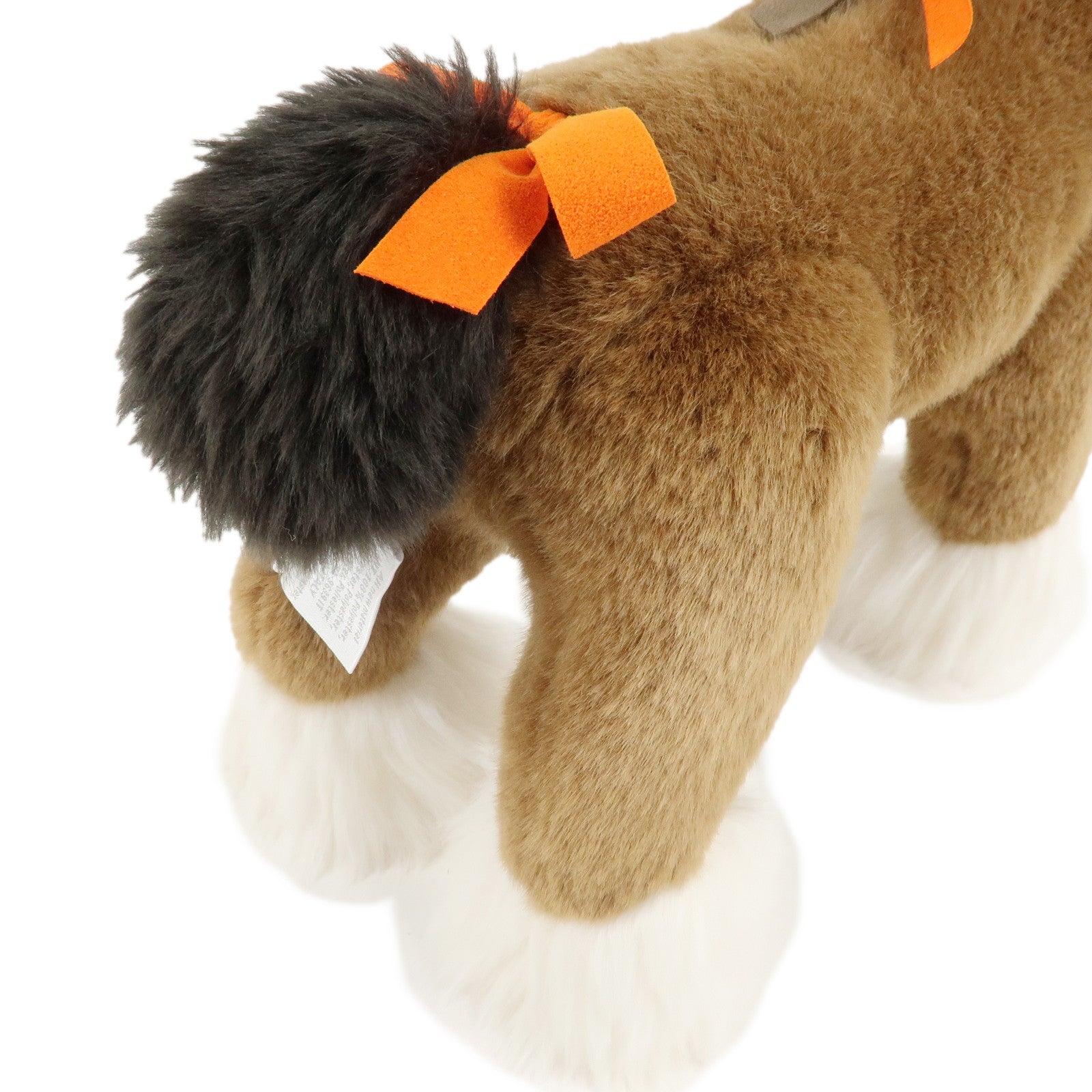 HERMES Elmy PPM Stuffed Hourse Animal Aclyric Polyester Used