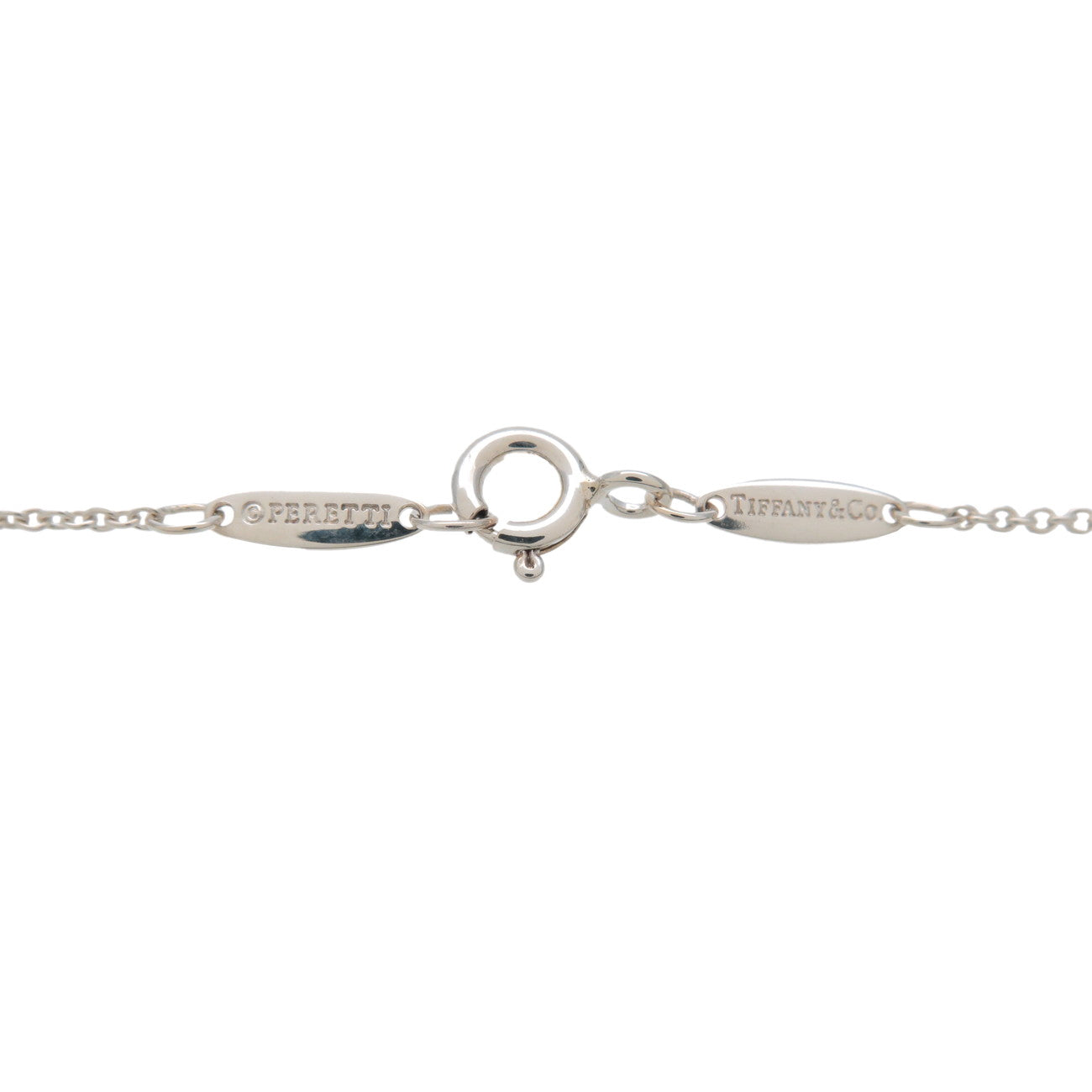 Tiffany&Co. Elsa Peretti By the Yard 1P Diamond Necklace 0.05ct Used