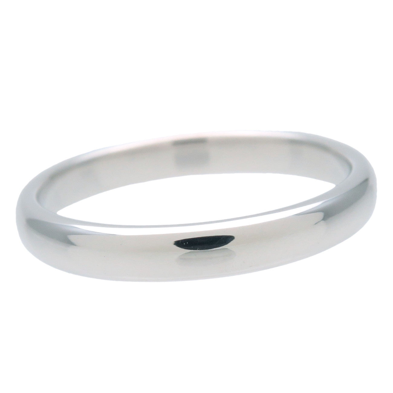 Tiffany&Co. Classic Band Ring PT950 US7.0-7.5 Platinum Used