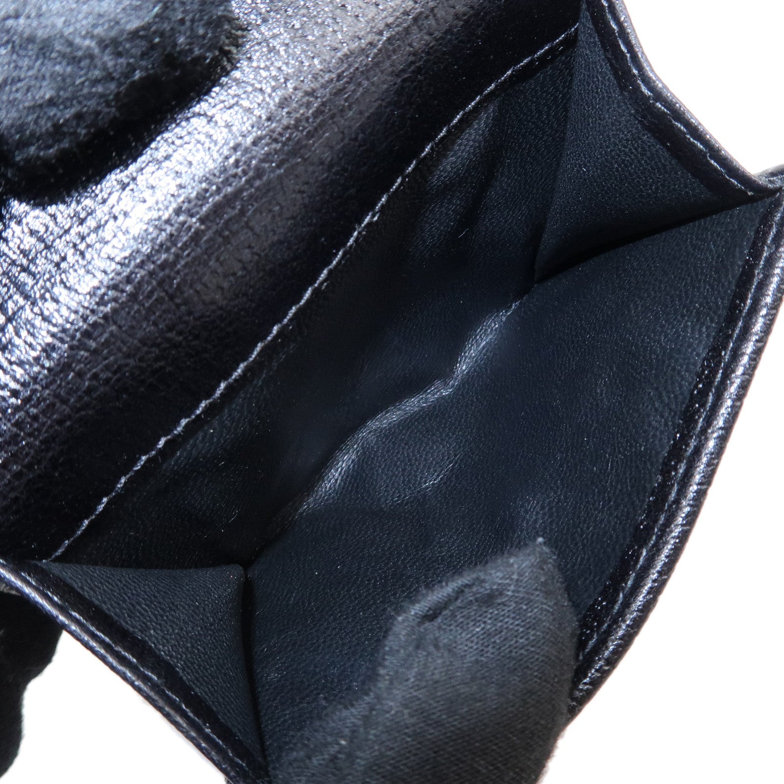 GUCCI Princy Sherry GG Canvas Leather Bifold Compact Wallet 167466 Used