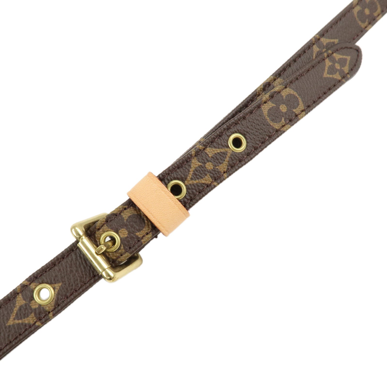 Louis Vuitton Monogram Canvas Shoulder Strap Adjustable J52315 Used
