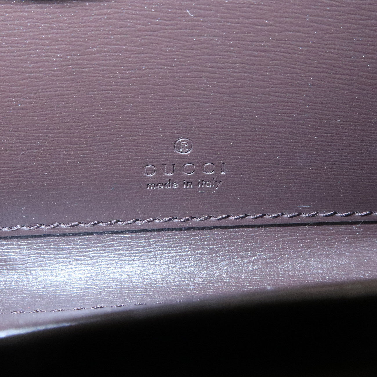 GUCCI Luce GG Canvas Leather RoundZip Coin Case Beige Brown 790037 Used