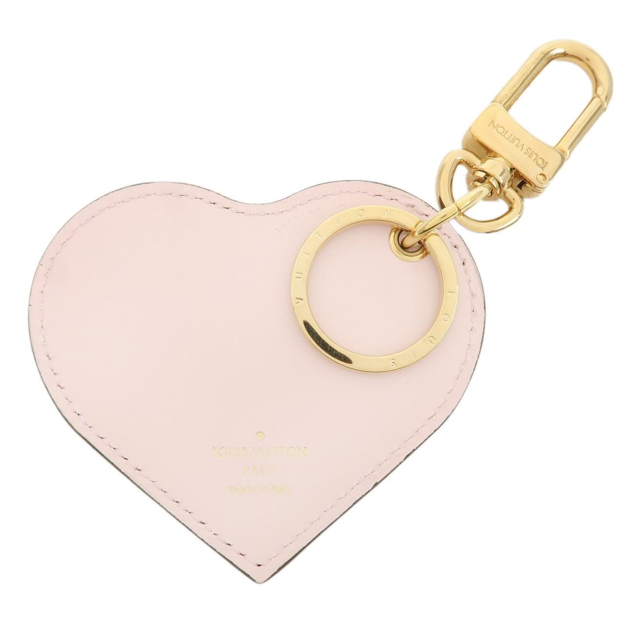 Louis Vuitton Monogram Vernis Bag Charm Degrade Heart M62600 Used