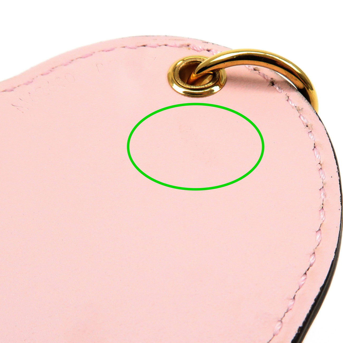 Louis Vuitton Monogram Vernis Bag Charm Degrade Heart M62600 Used