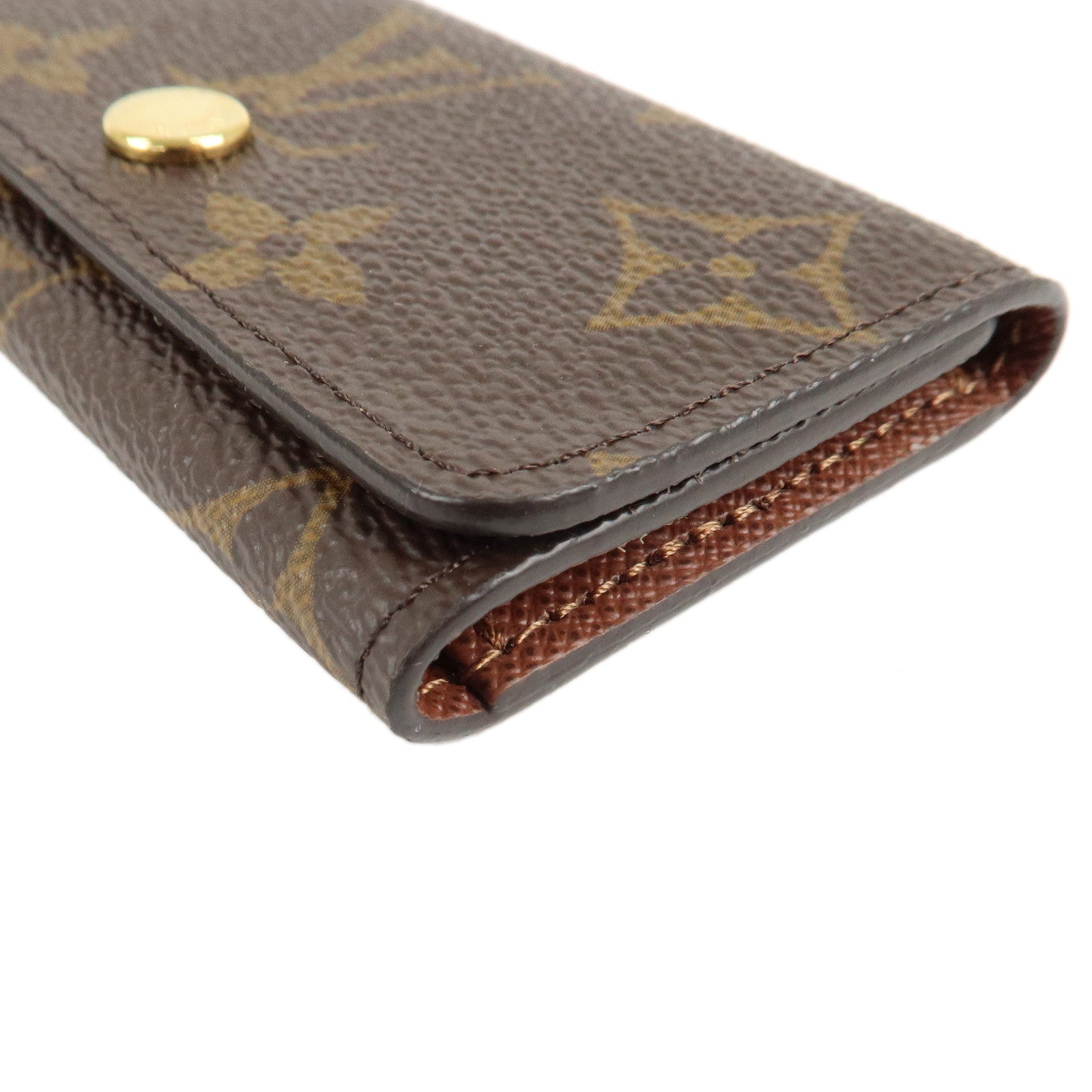 Louis Vuitton Monogram Multicles 4 Key Rings Key Case M62631 Used