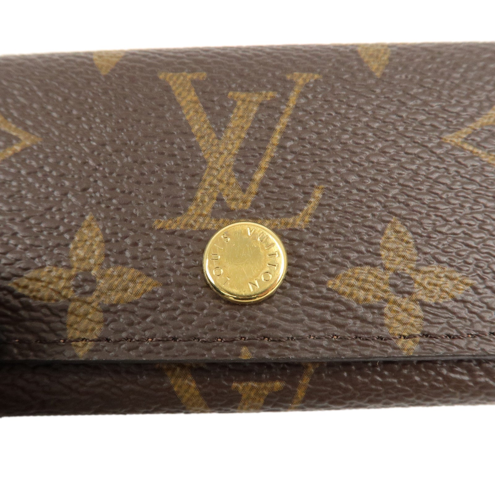 Louis Vuitton Monogram Multicles 4 Key Rings Key Case M62631 Used