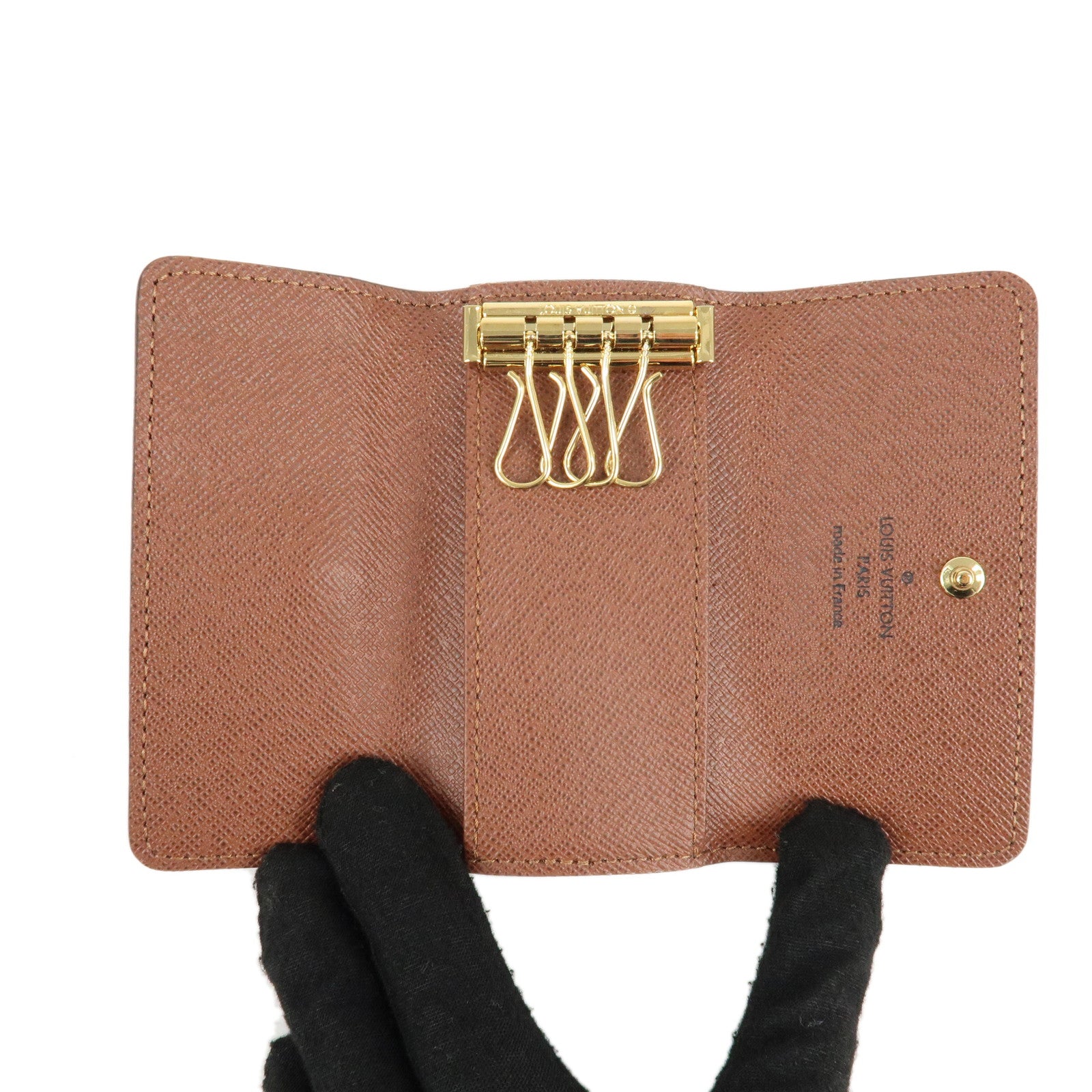 Louis Vuitton Monogram Multicles 4 Key Rings Key Case M62631 Used