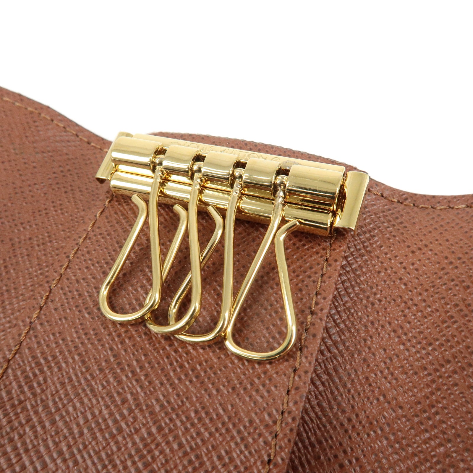 Louis Vuitton Monogram Multicles 4 Key Rings Key Case M62631 Used