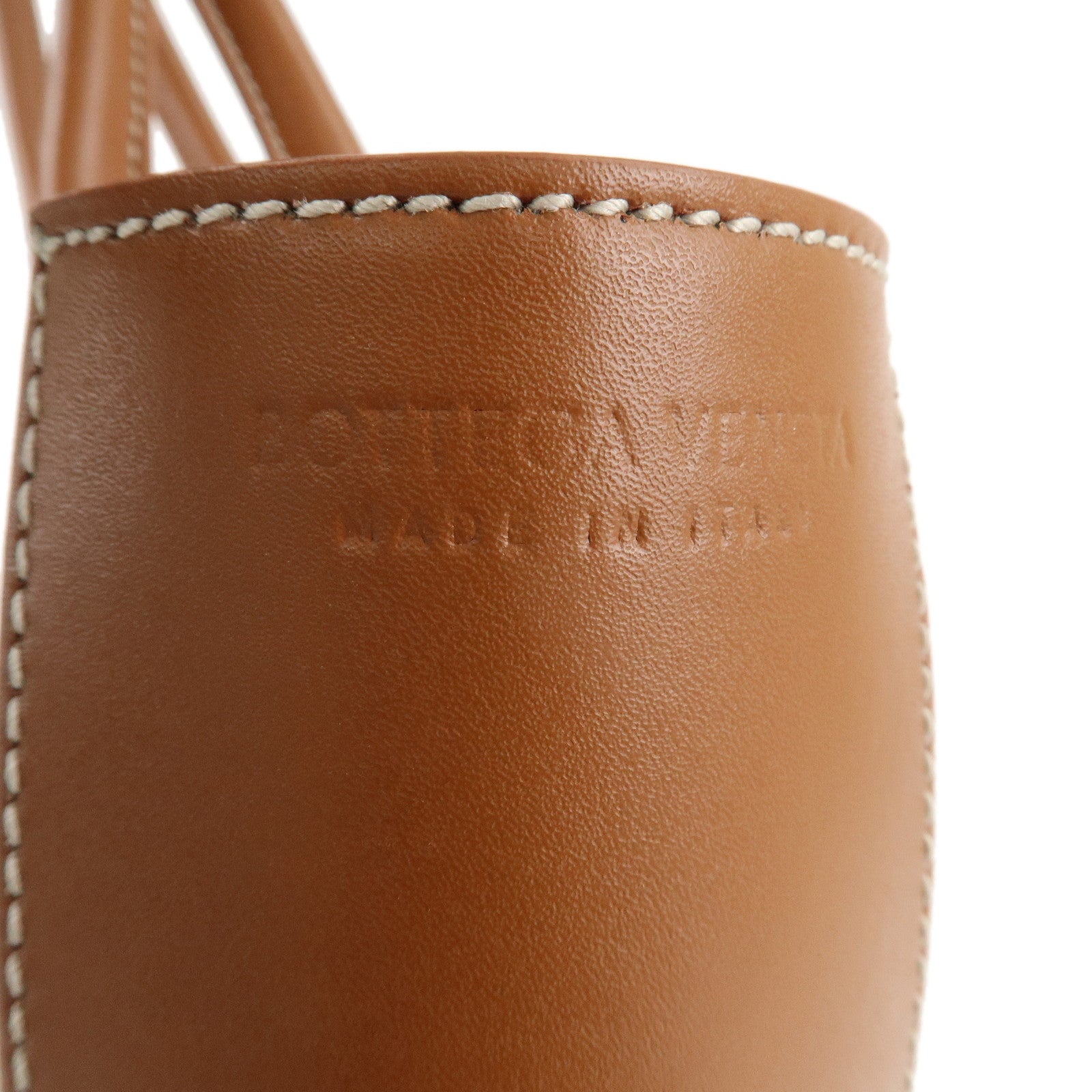 BOTTEGA VENETA Maxi Intrecciato Leather Medium Arco Tote 756682 Used