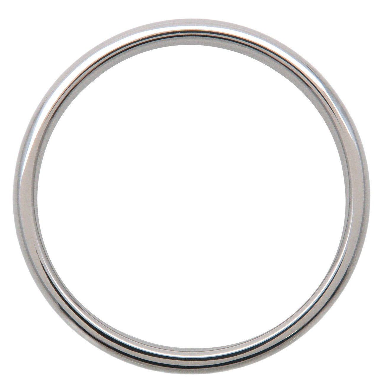 Tiffany&Co. Crush Band Ring PT950 Platinum US7 EU53.5 HK15 Used