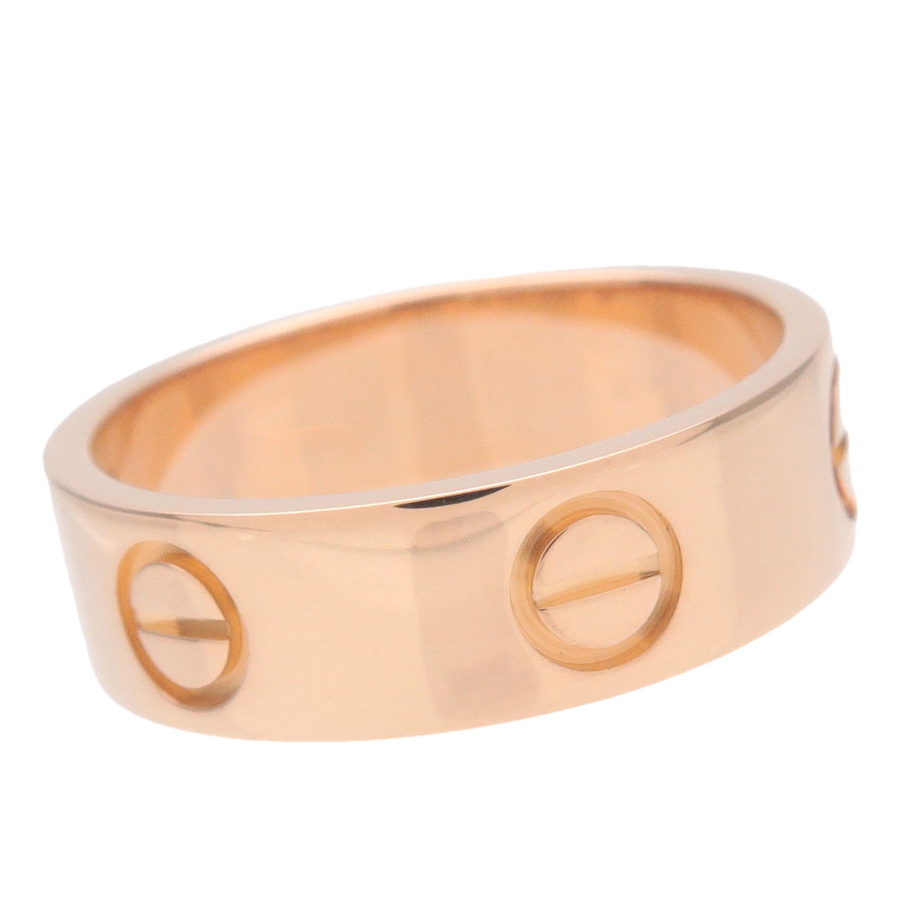 Cartier Love Ring K18 750PG Pink Gold #52 US6-6.5 EU 52 Used