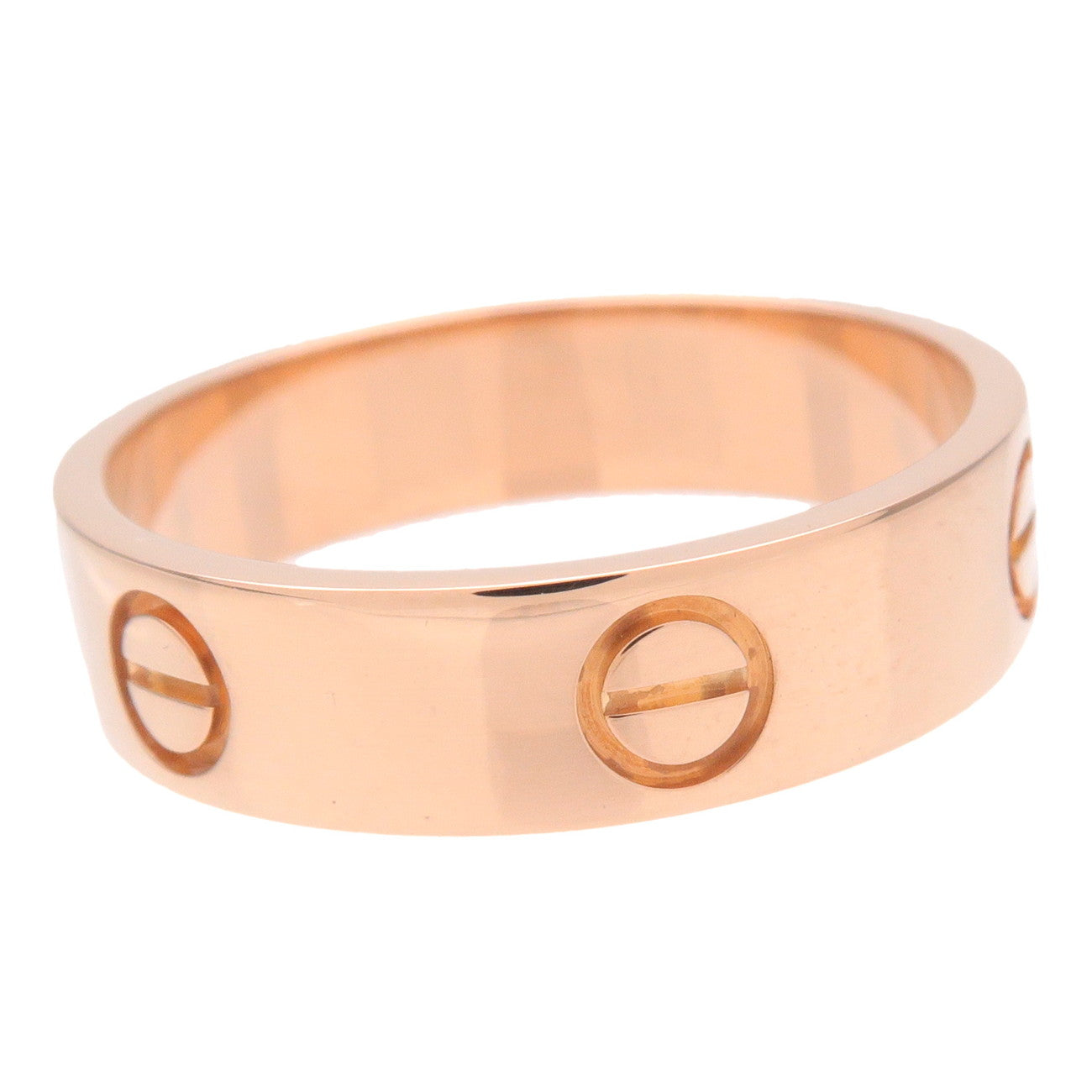Cartier Love Ring K18 750PG Pink Gold #60 US9-9.5 EU 59.5 Used