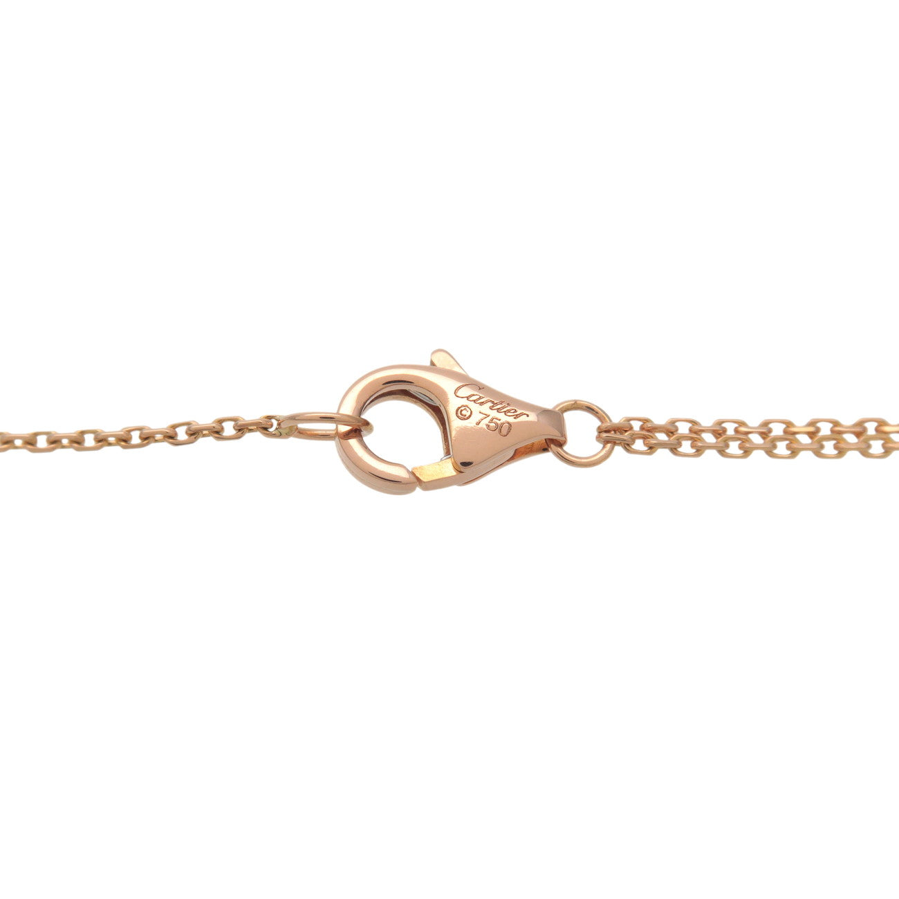 Cartier Sweet Trinity Necklace K18 750YG/WG/PG Used