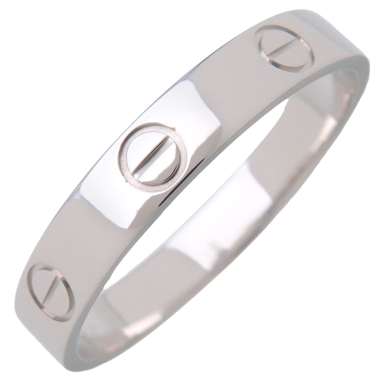 Cartier-Mini-Love-Ring-#60-K18WG-White-Gold-US9-9.5-EU59.5-HK20.5