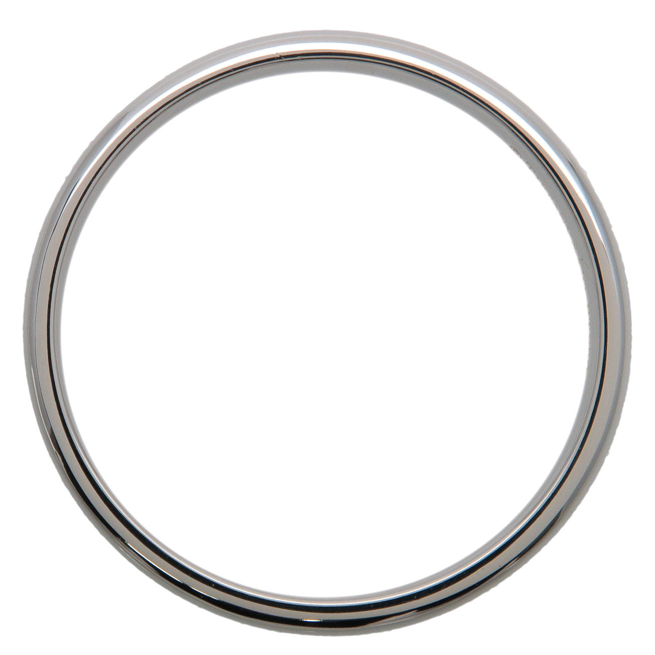 Tiffany&Co. Classic Band Ring PT950 Platinum US9 EU59 HK20 Used