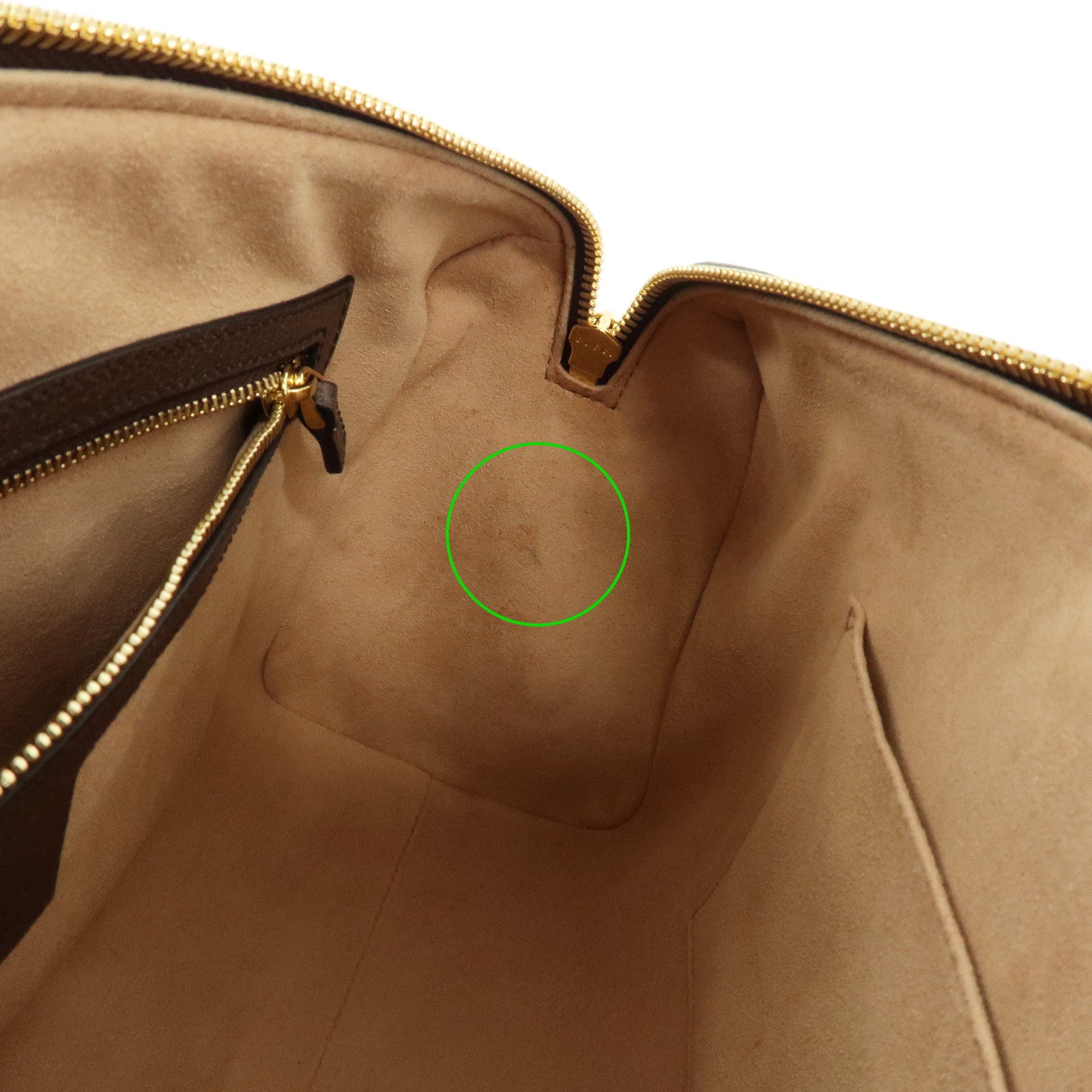 GUCCI Ophidia Sherry GG Supreme Leather 2Way Hand Bag 524532 Used