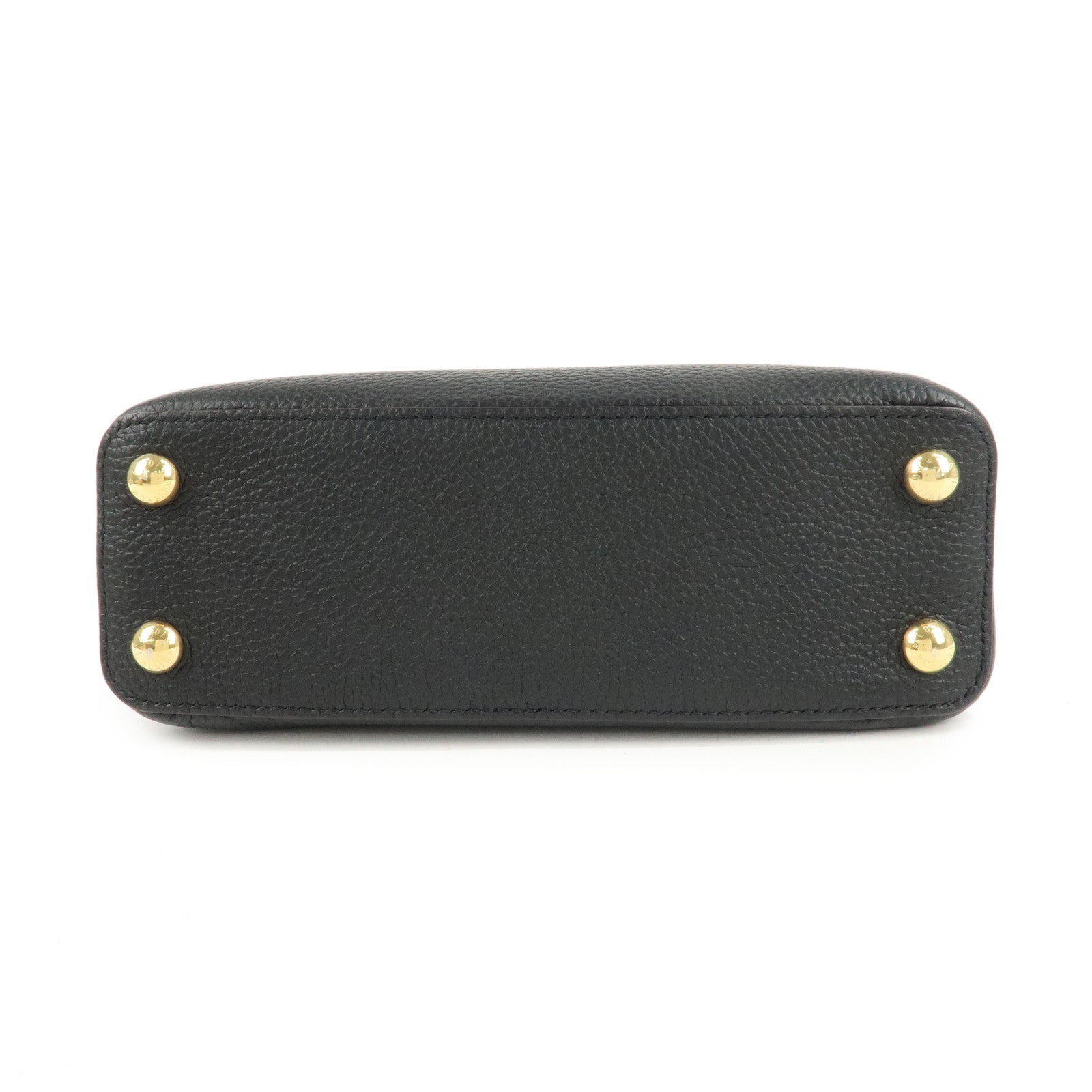 Louis Vuitton Capucines BB Taurillon Leather 2Way Bag Noir M94755 Used