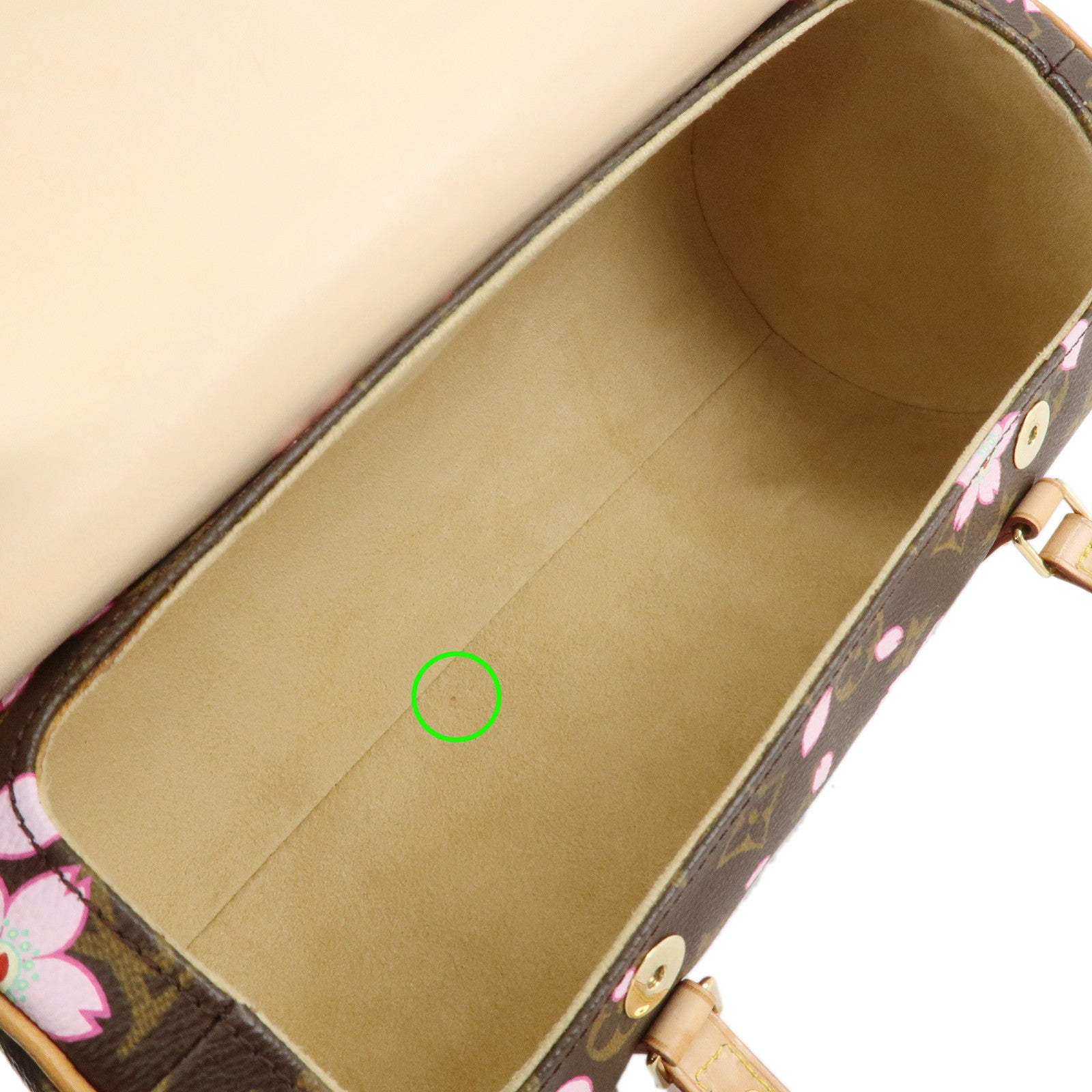 Louis Vuitton Monogram Cherry Blossom Papillon Hand Bag M92009 Used