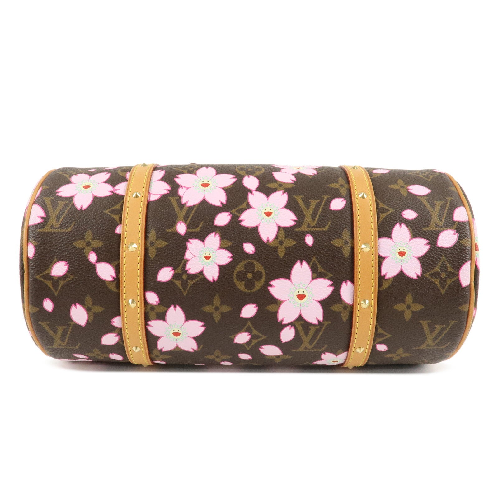 Louis Vuitton Monogram Cherry Blossom Papillon Hand Bag M92009 Used