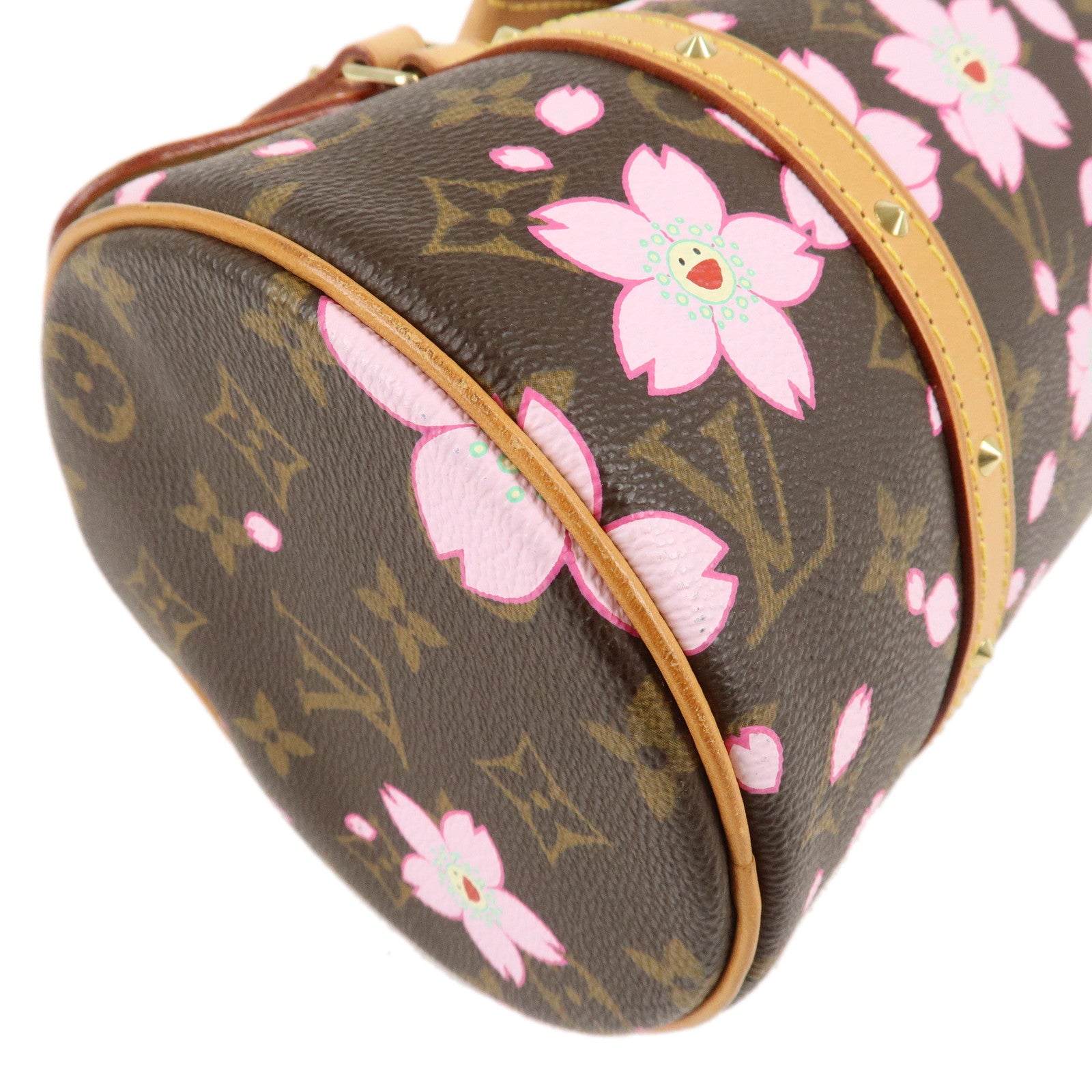 Louis Vuitton Monogram Cherry Blossom Papillon Hand Bag M92009 Used