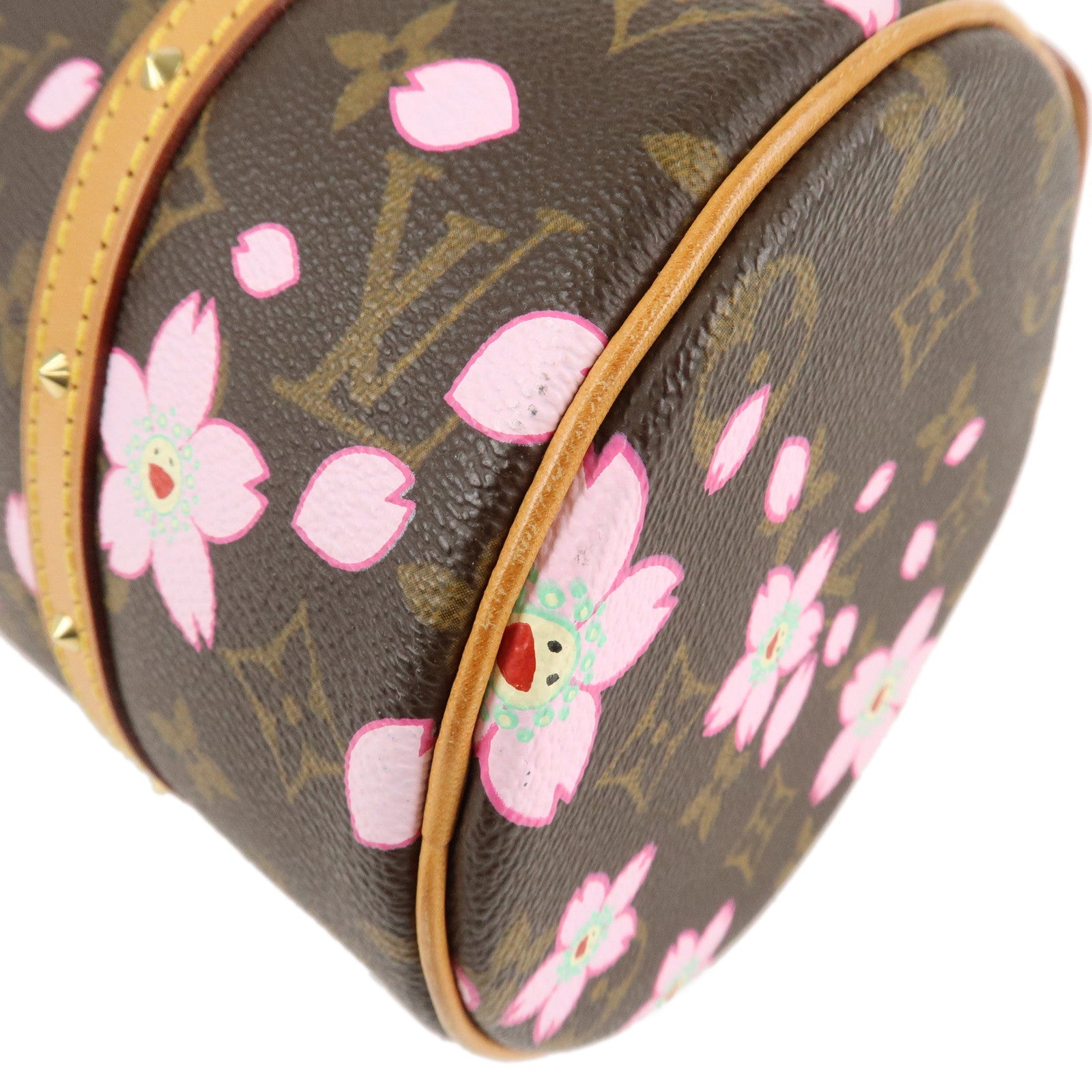 Louis Vuitton Monogram Cherry Blossom Papillon Hand Bag M92009 Used