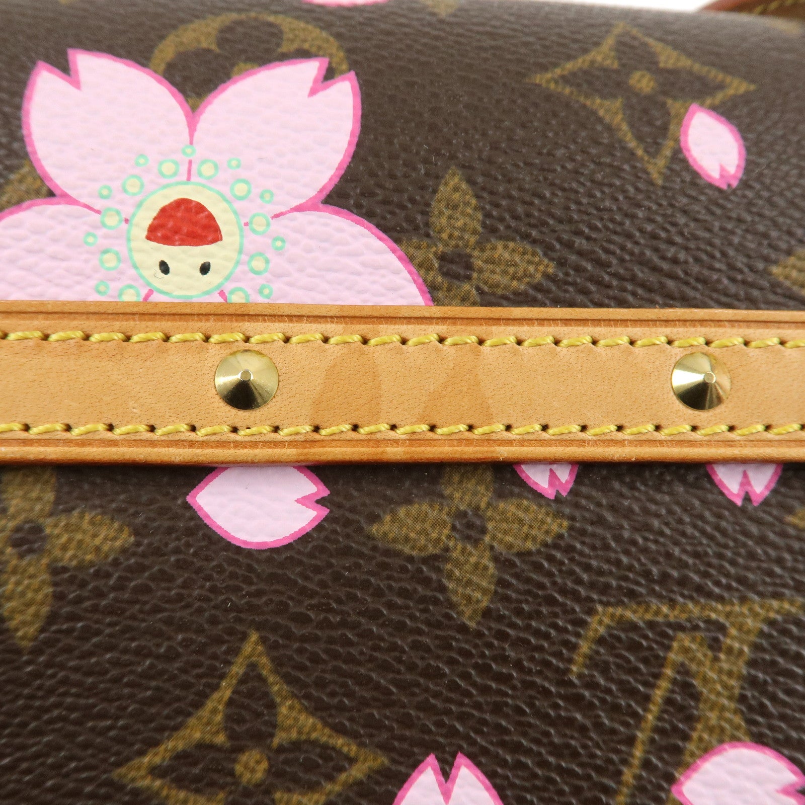 Louis Vuitton Monogram Cherry Blossom Papillon Hand Bag M92009 Used