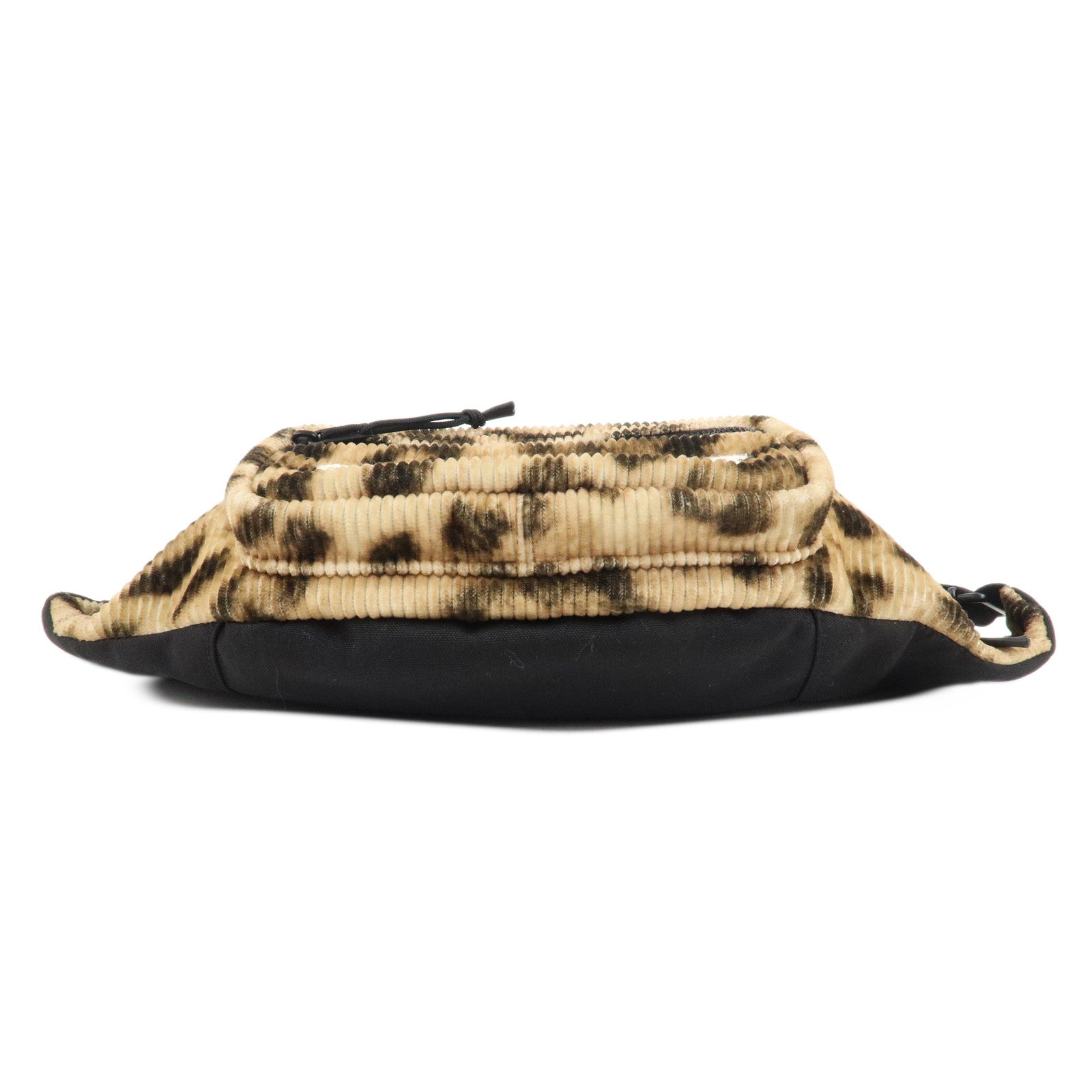 Saint Laurent Paris Cotton Nylon NUXX Body Bag Leopard 581375 Used