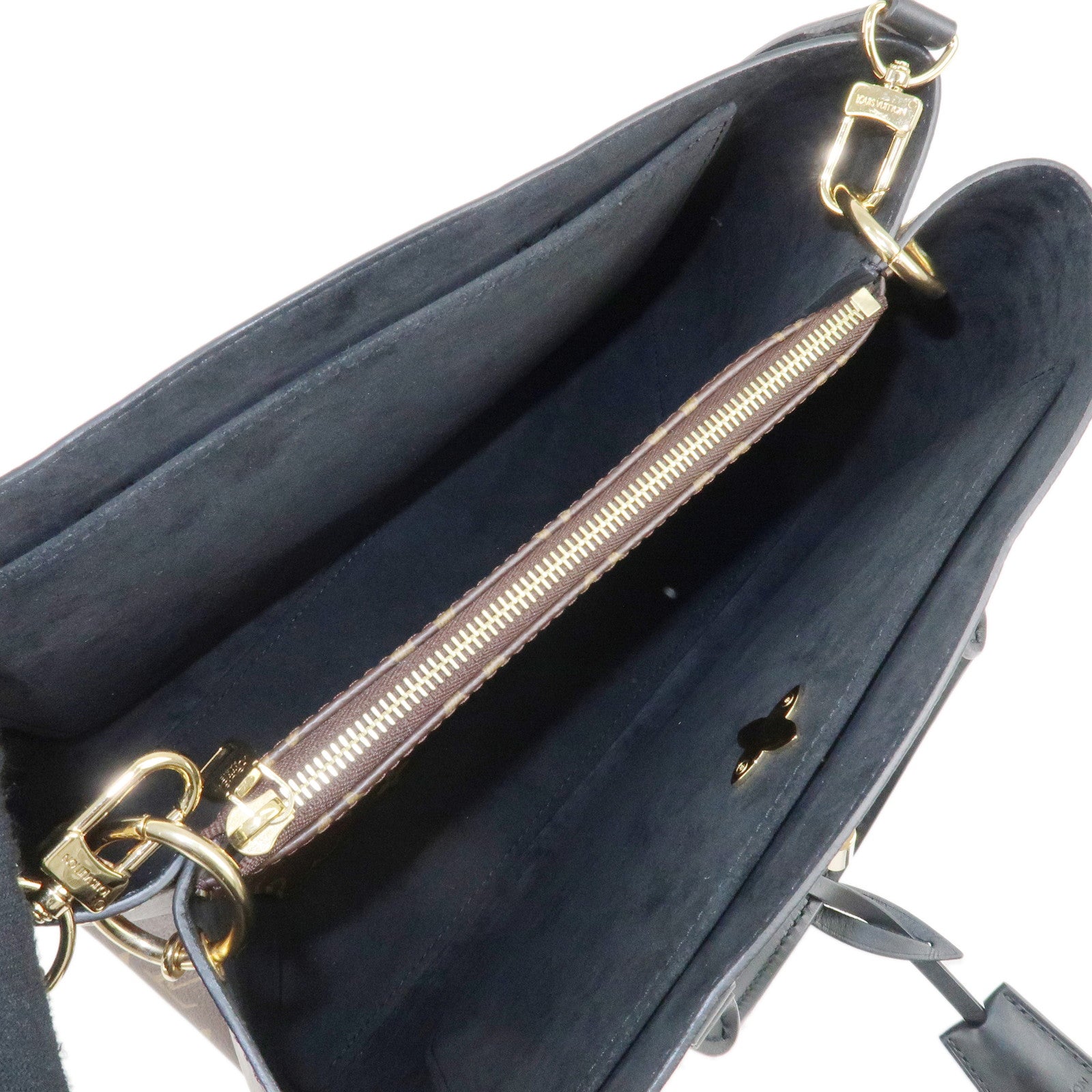 Louis Vuitton Monogram 2Way Bag Flower Tote Shoulder Bag M43550 Used