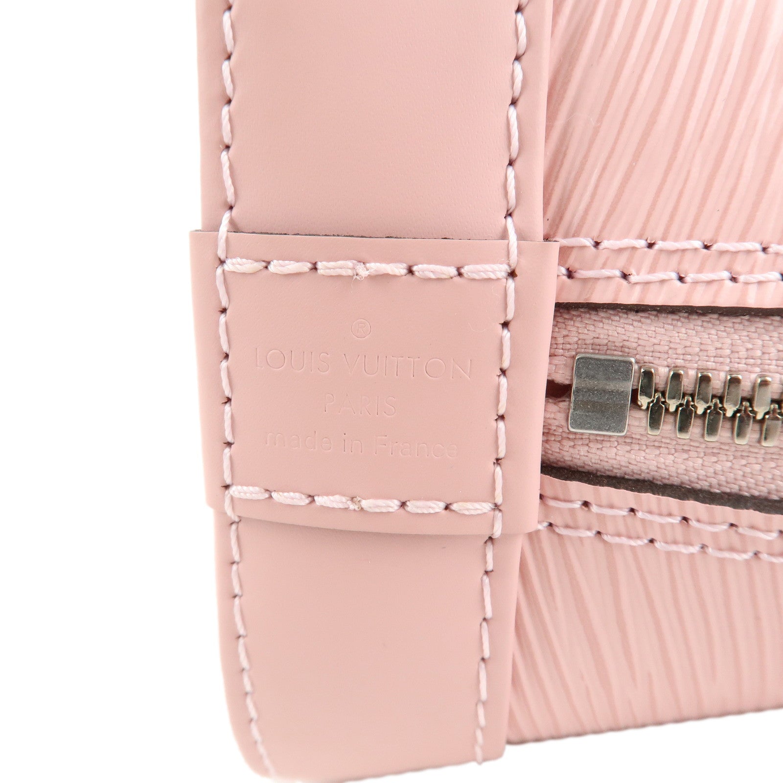 Louis Vuitton Epi Alma BB 2Way Hand Bag Rose Ballerine M41327 Used