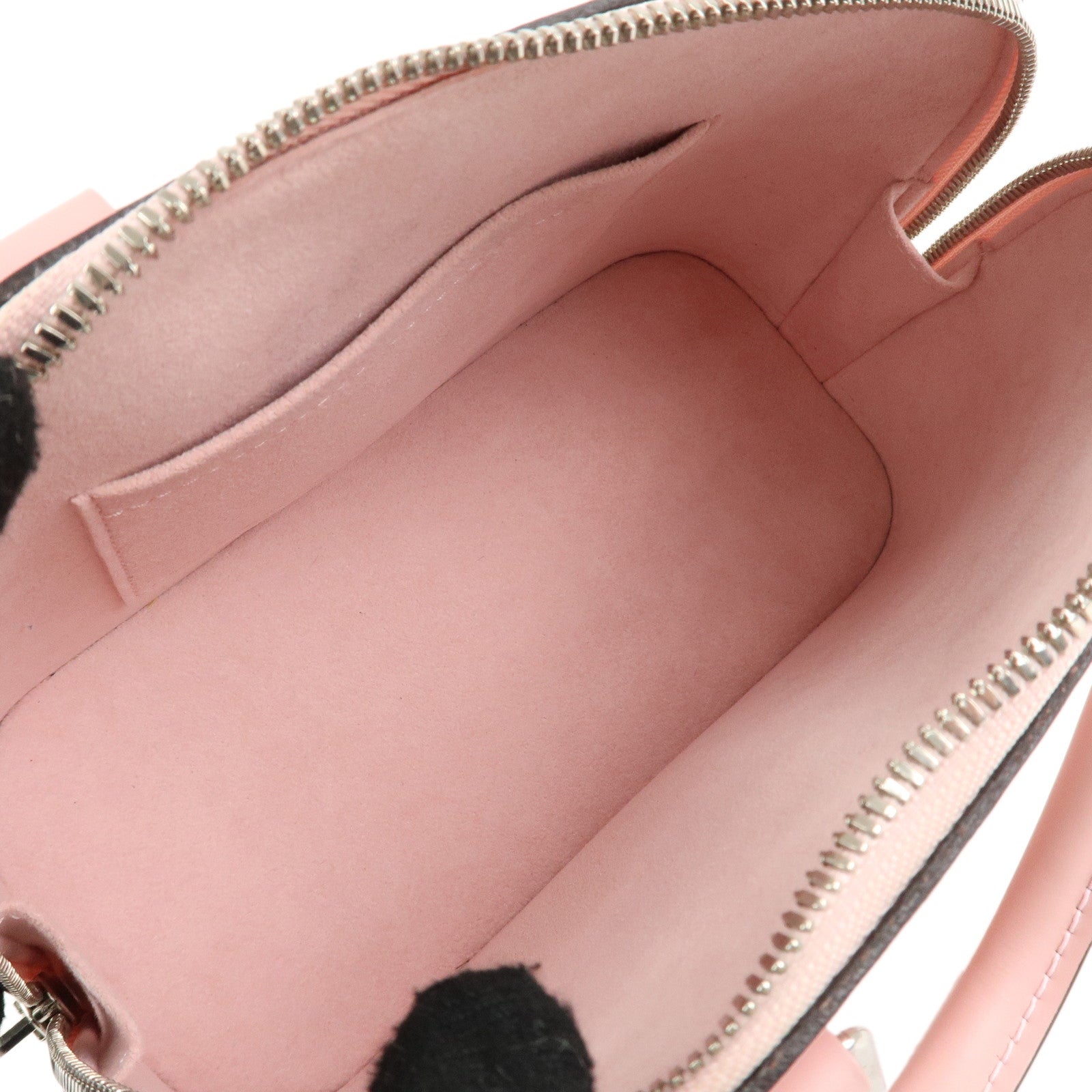 Louis Vuitton Epi Alma BB 2Way Hand Bag Rose Ballerine M41327 Used