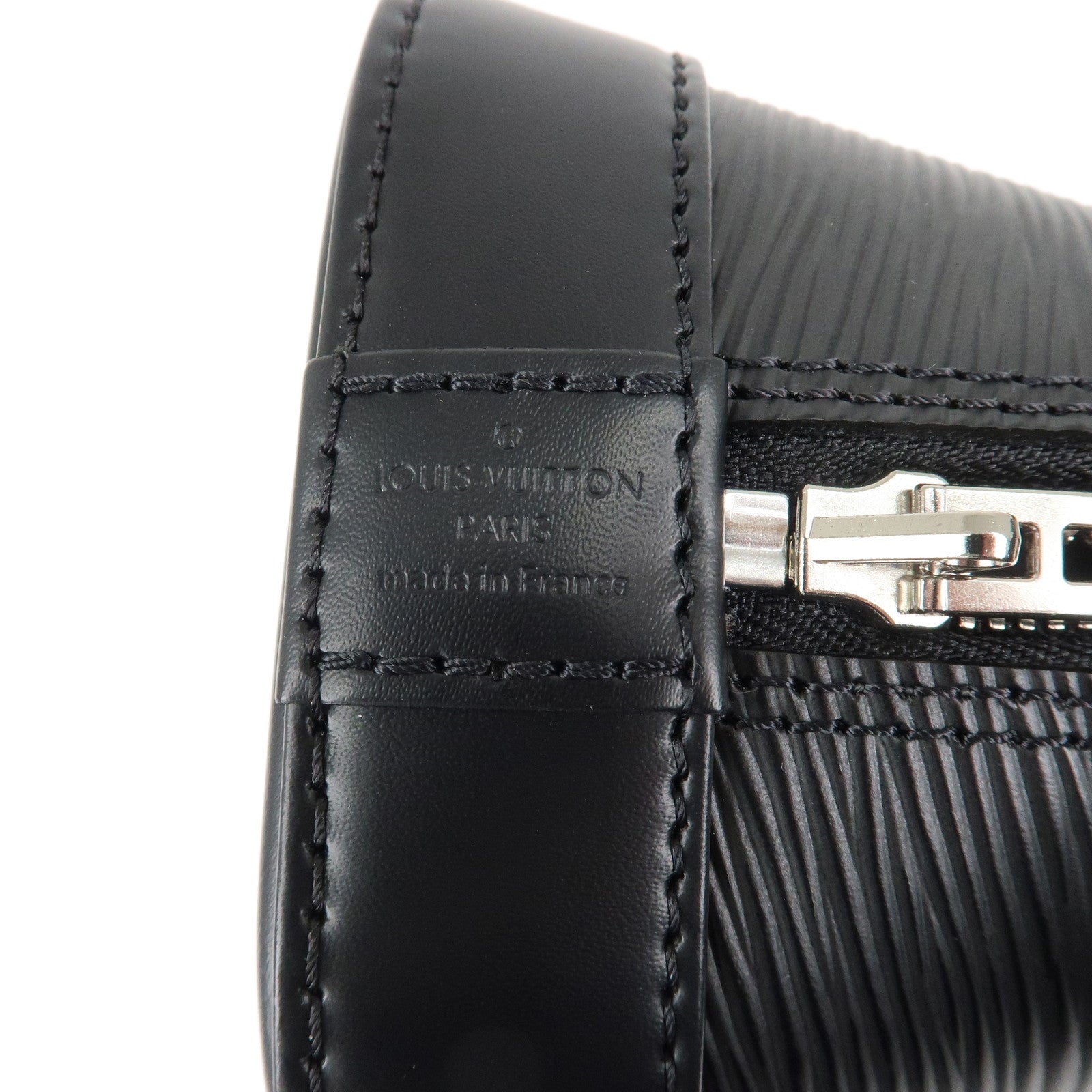 Louis Vuitton Epi Alma BB 2WAY Shoulder Bag Noir Black M40862 Used
