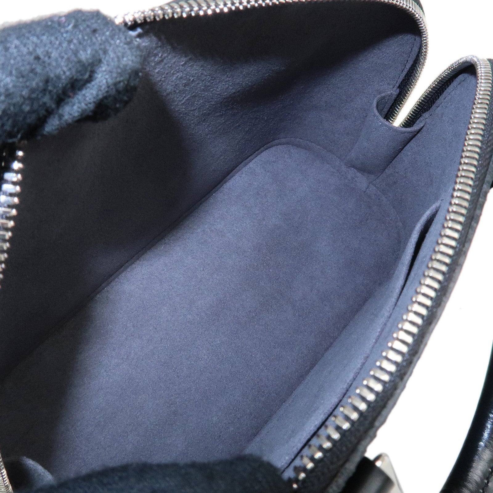 Louis Vuitton Epi Alma BB 2WAY Shoulder Bag Noir Black M40862 Used
