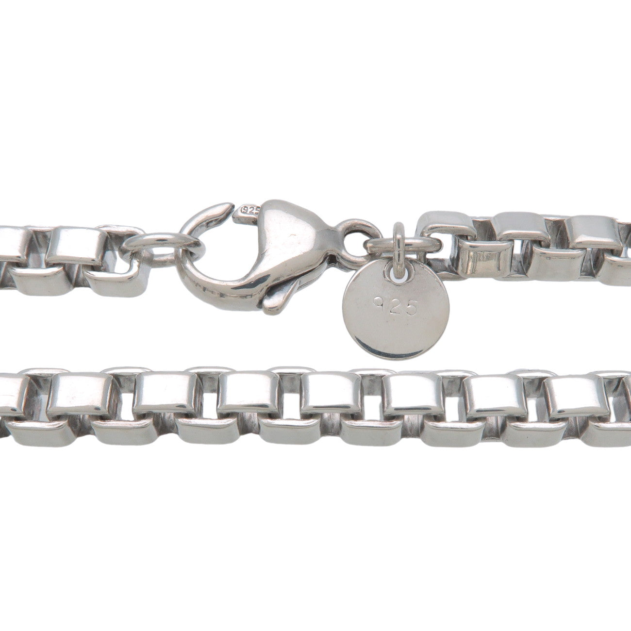 Tiffany&Co. Venetian Link Bracelet SV925 Silver Used