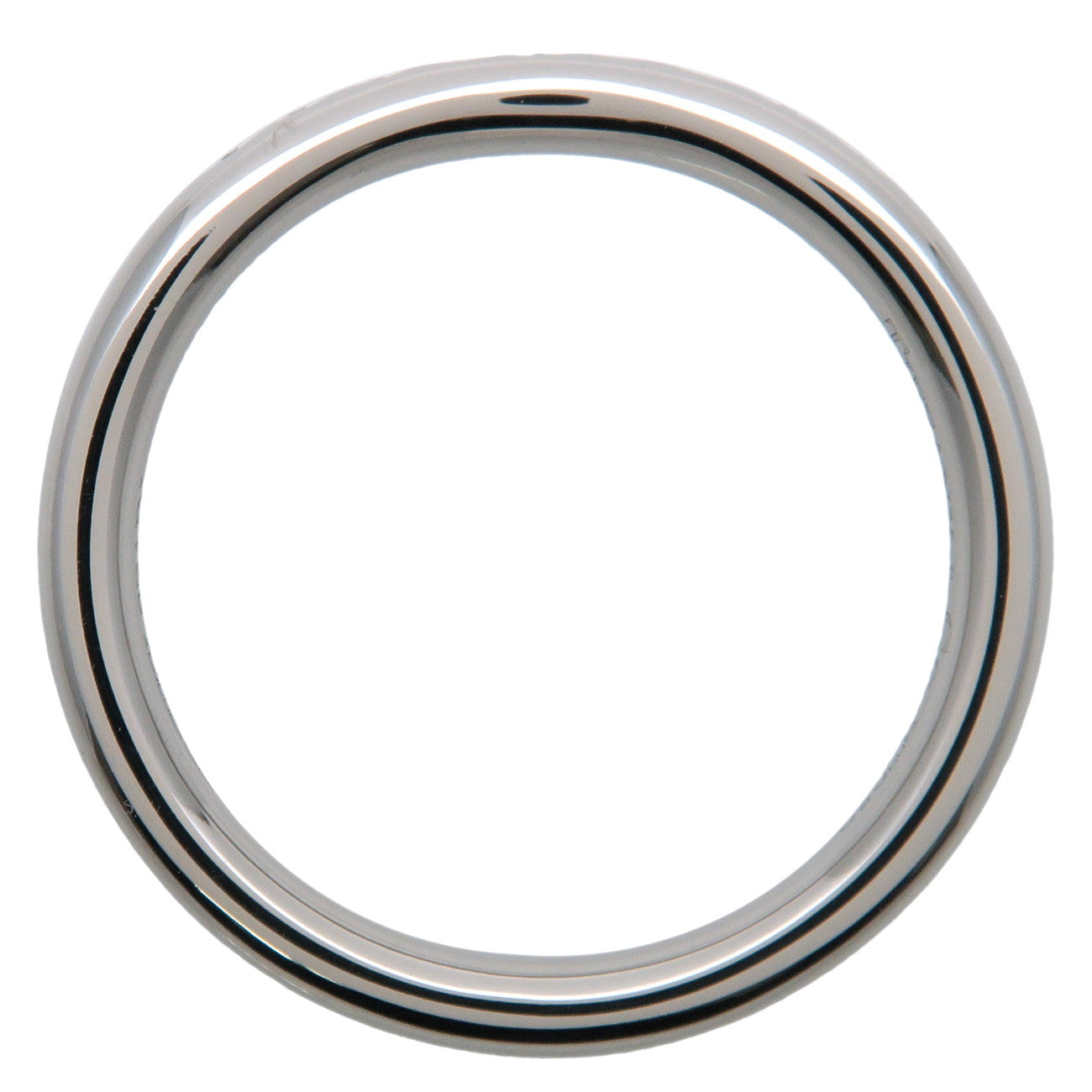 Tiffany&Co. Curved Band 9P Diamond Ring PT950 Platinum US3-3.5 Used