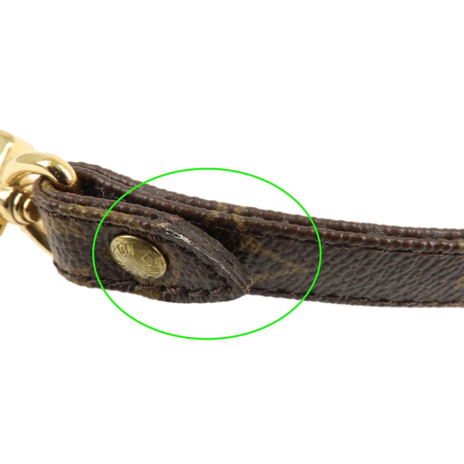 Louis Vuitton Monogram Canvas Shoulder Strap Adjustable J52315 Used