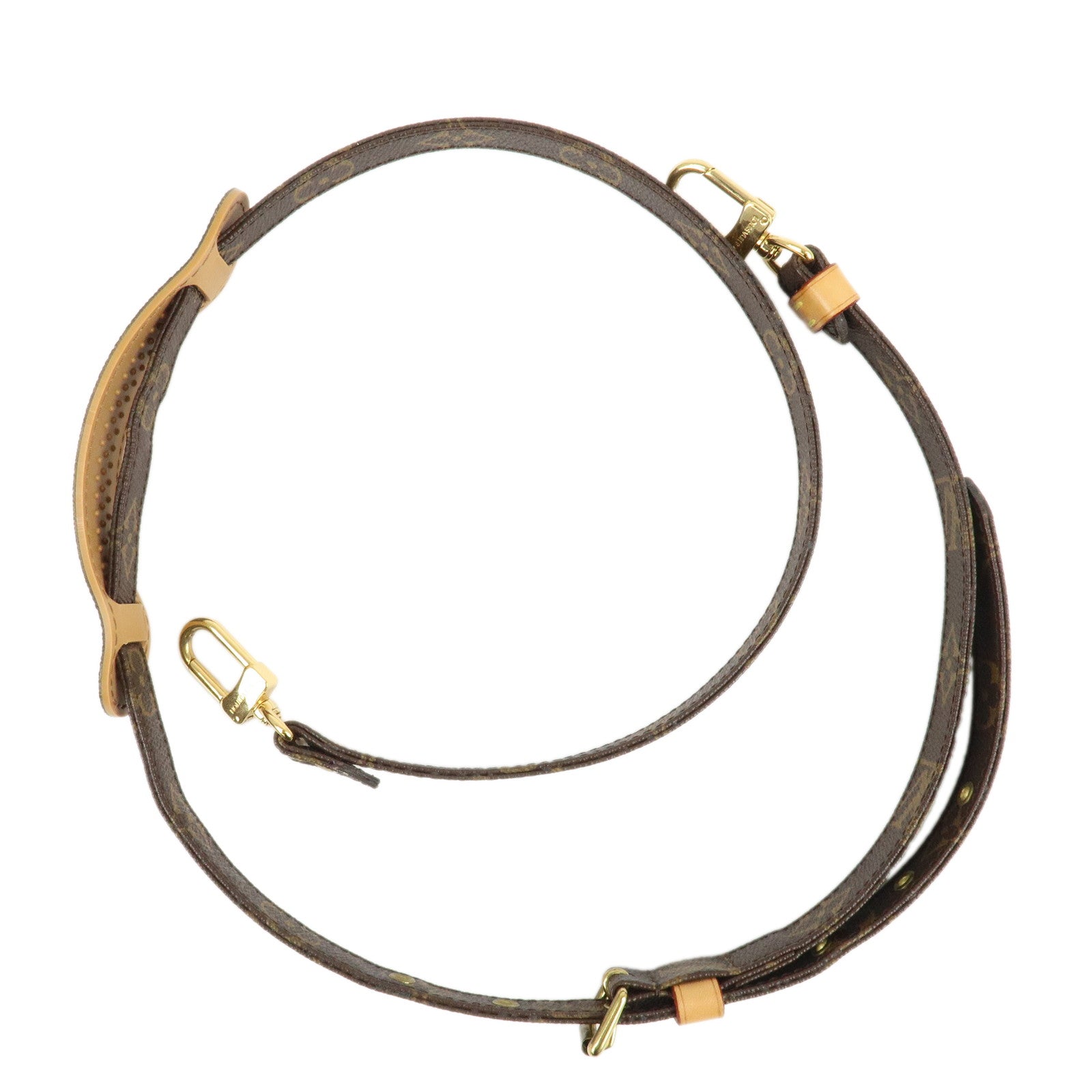 Louis Vuitton Monogram Canvas Shoulder Strap Adjustable J52315 Used