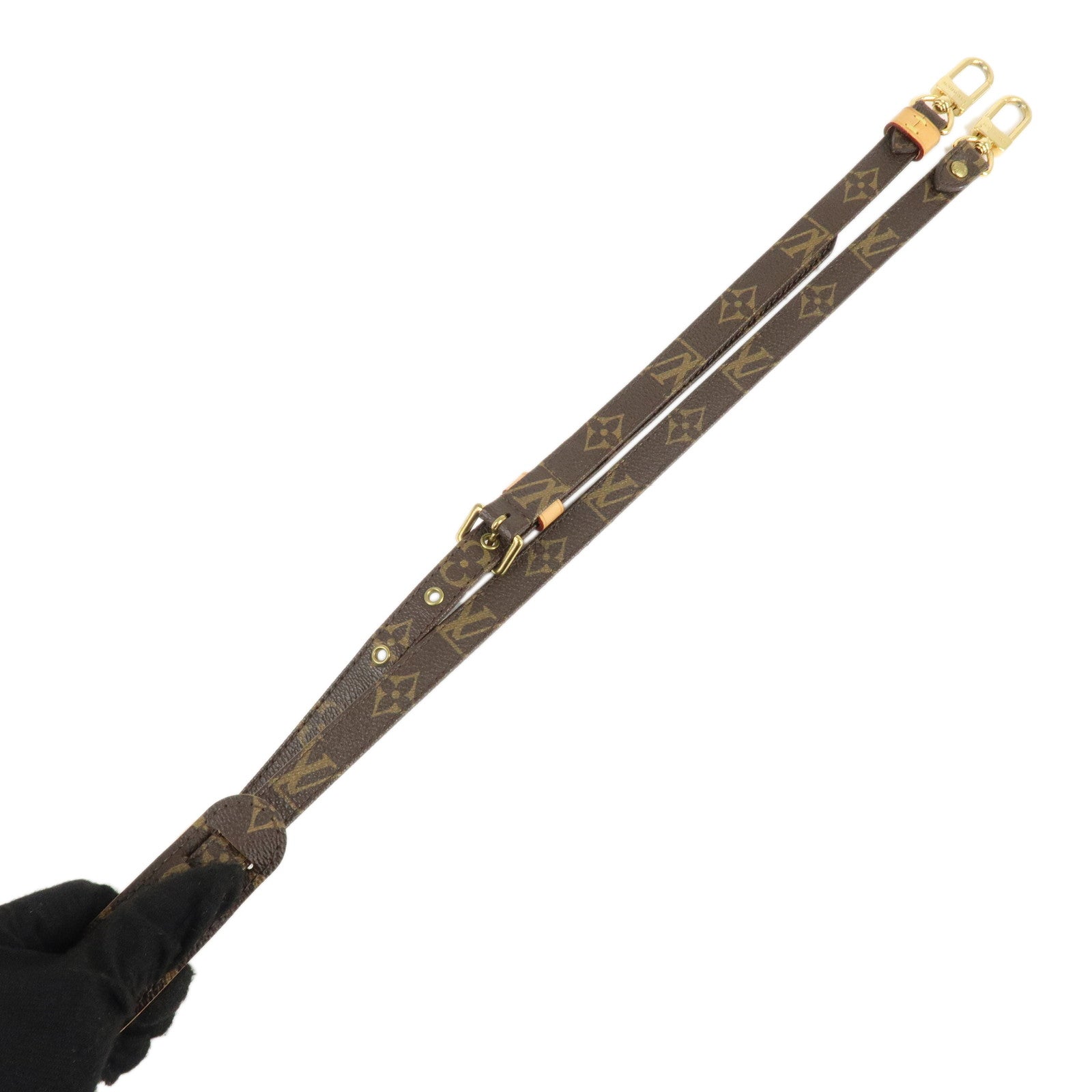 Louis Vuitton Monogram Canvas Shoulder Strap Adjustable J52315 Used