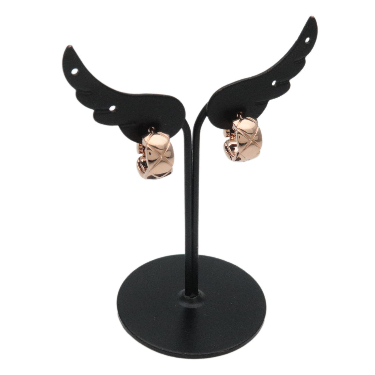 CHANEL COCO Crush Earring K18PG 750PG Rose Gold J11754 Used