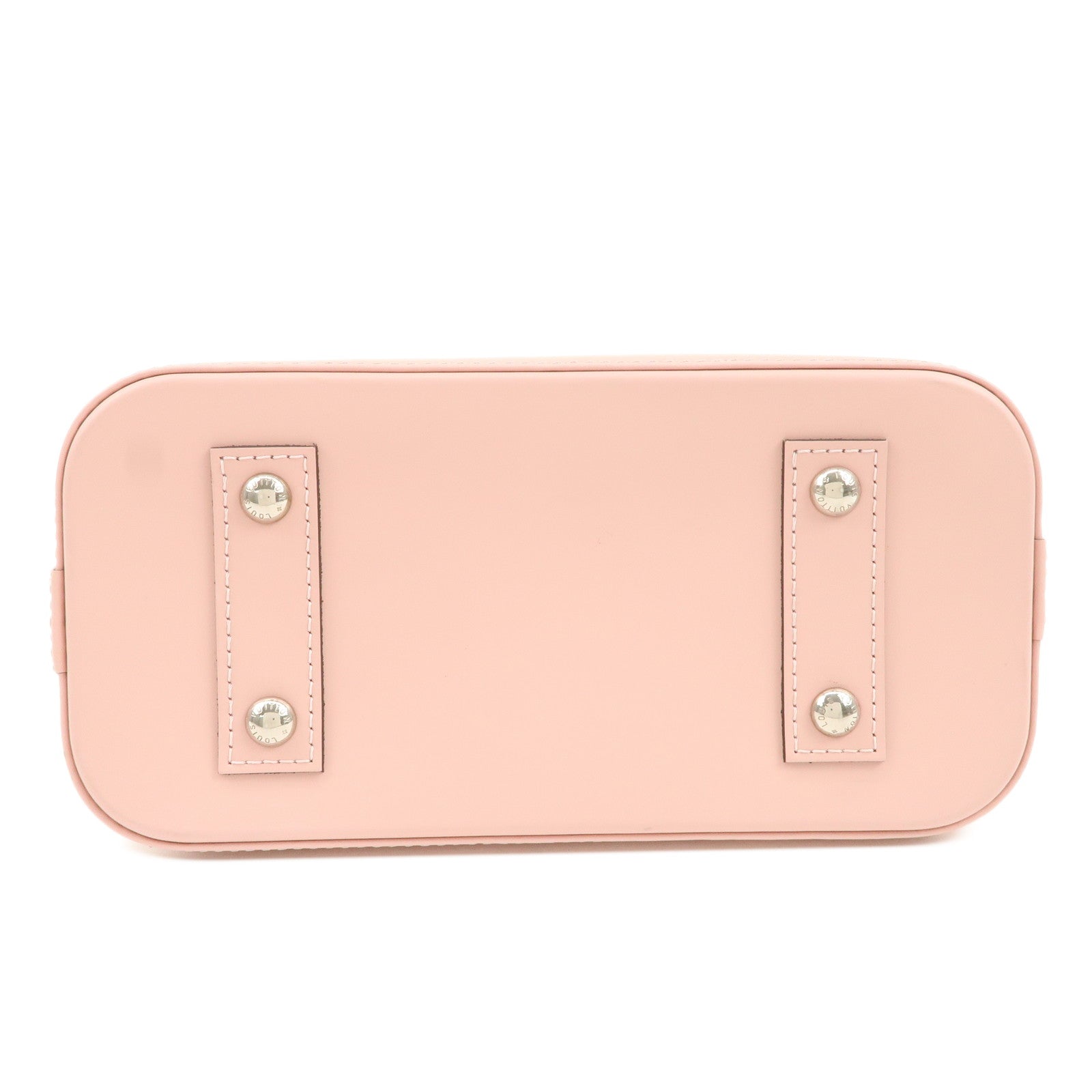 Louis Vuitton Epi Alma BB 2Way Hand Bag Rose Ballerine M41327 Used
