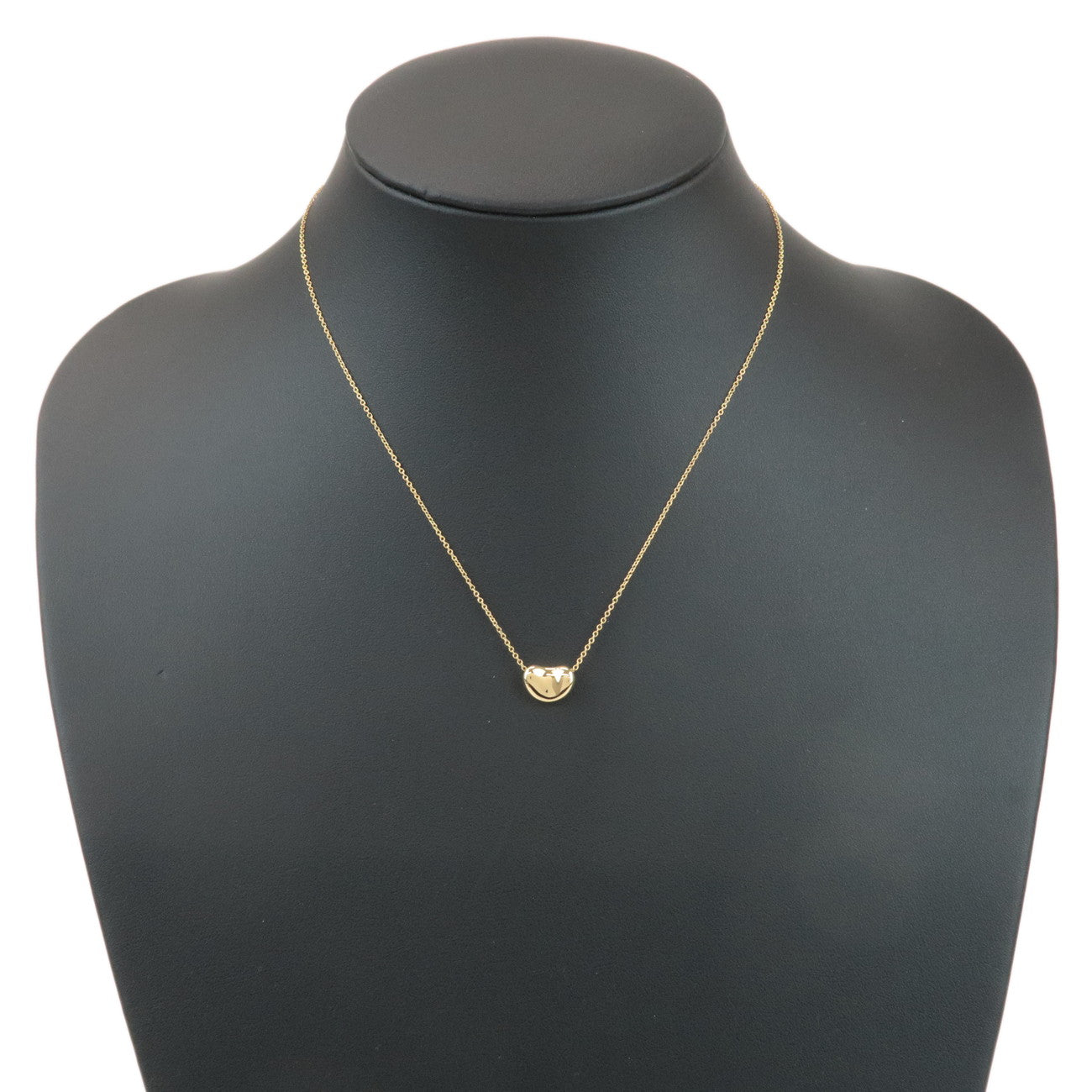 Tiffany&Co. Bean Necklace Small K18YG 750YG Yellow Gold Used