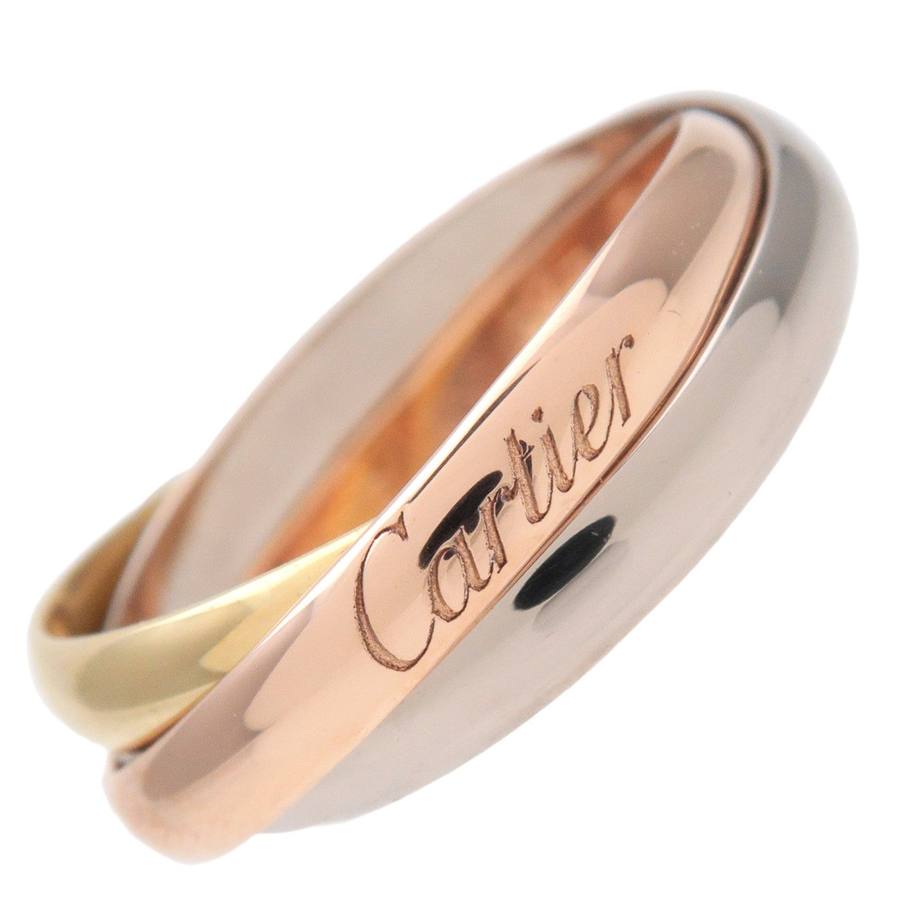 Cartier-Trinity-Ring-SM-K18-750YG/WG/PG-#51-US6-EU51